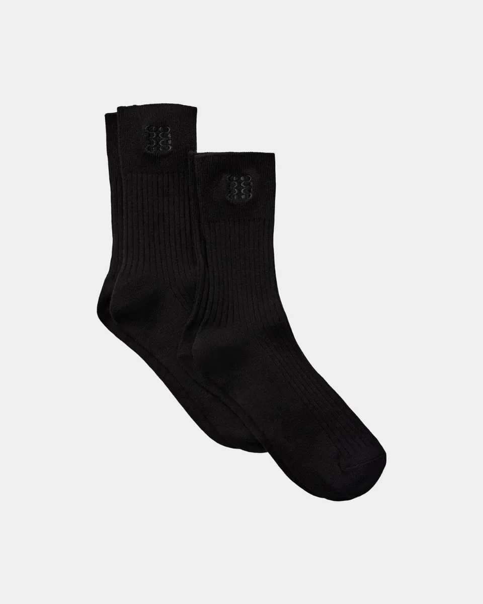 sofie-schnoor-women-fillippa-socken-schwarz-2er-baumwolle image 1