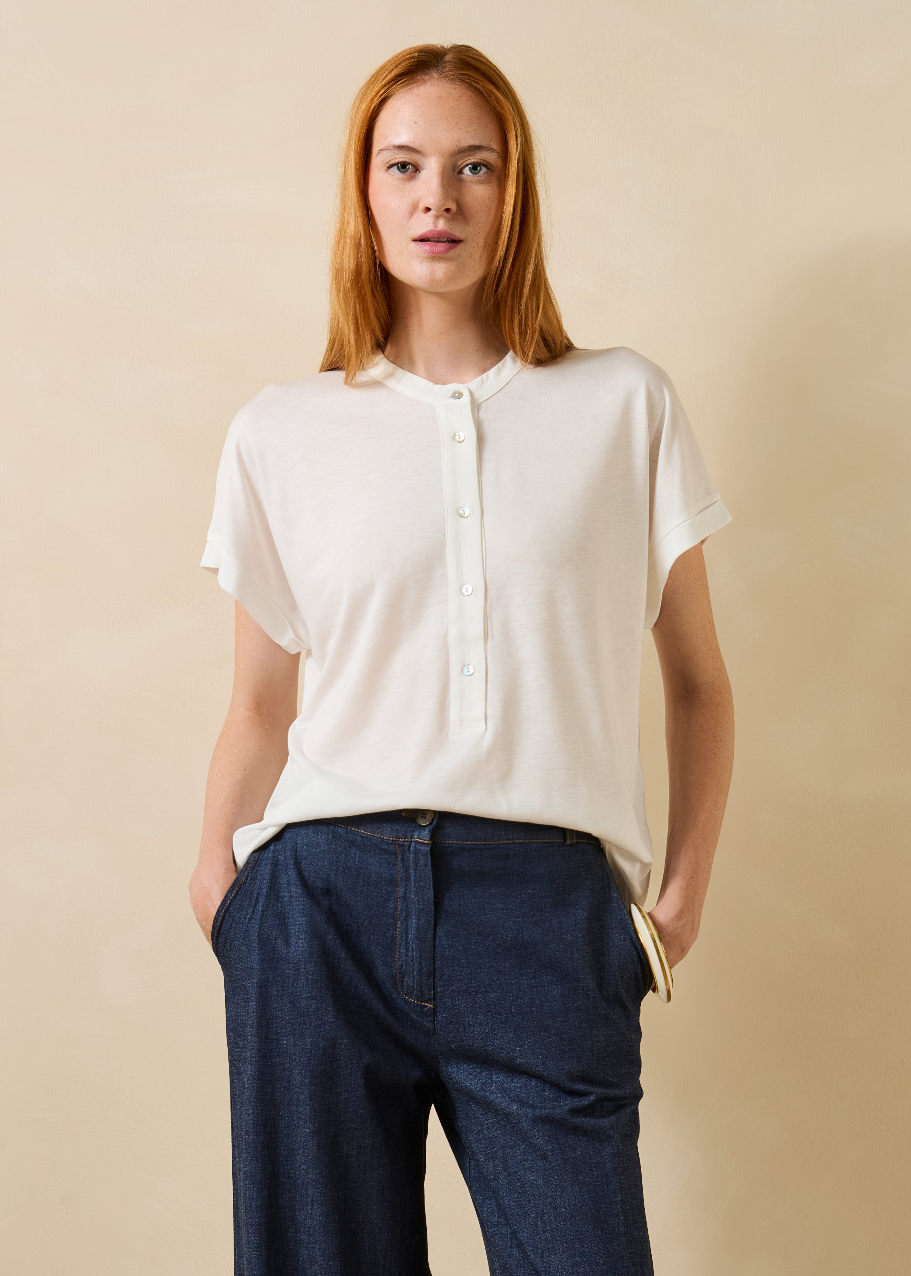 la-f-e-marabout-e-fanta-t-shirt-ecru-tunesisch image 1