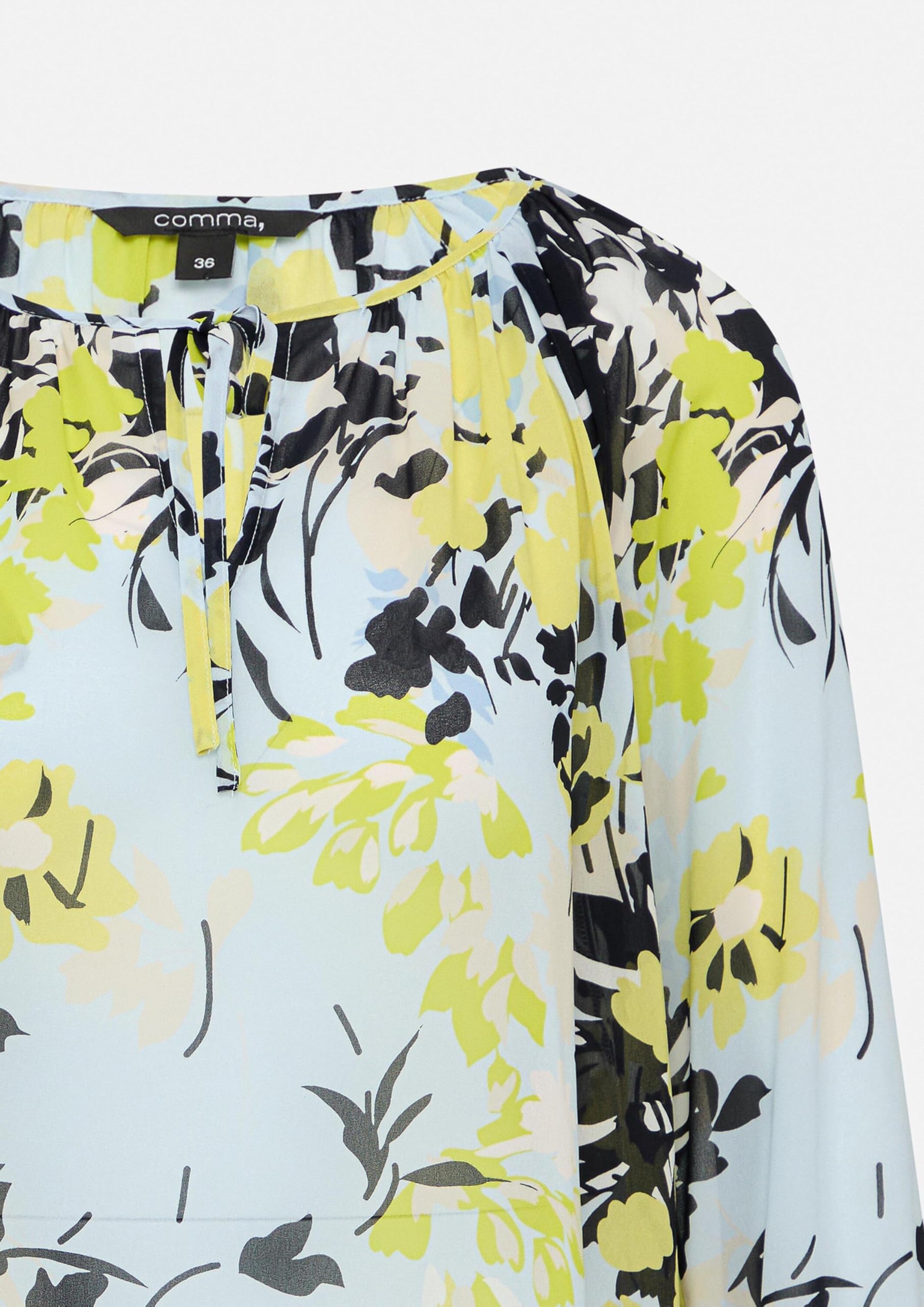 comma-blouses-chiffon-bluse-gr-e-38-mit-schleife image 7