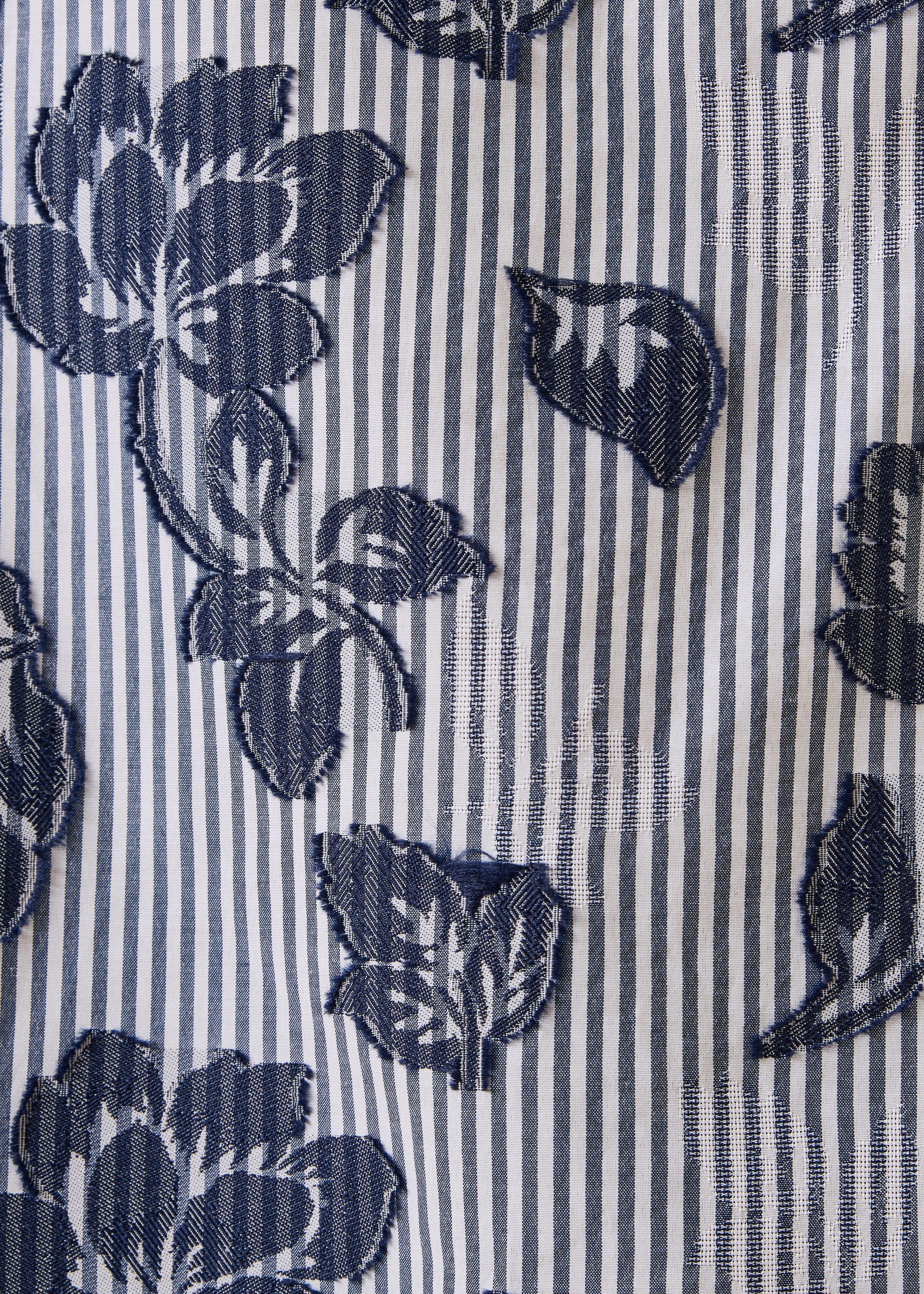 la-f-e-marabout-e-elvia-bluse-blau-gestreift-jacquard image 4