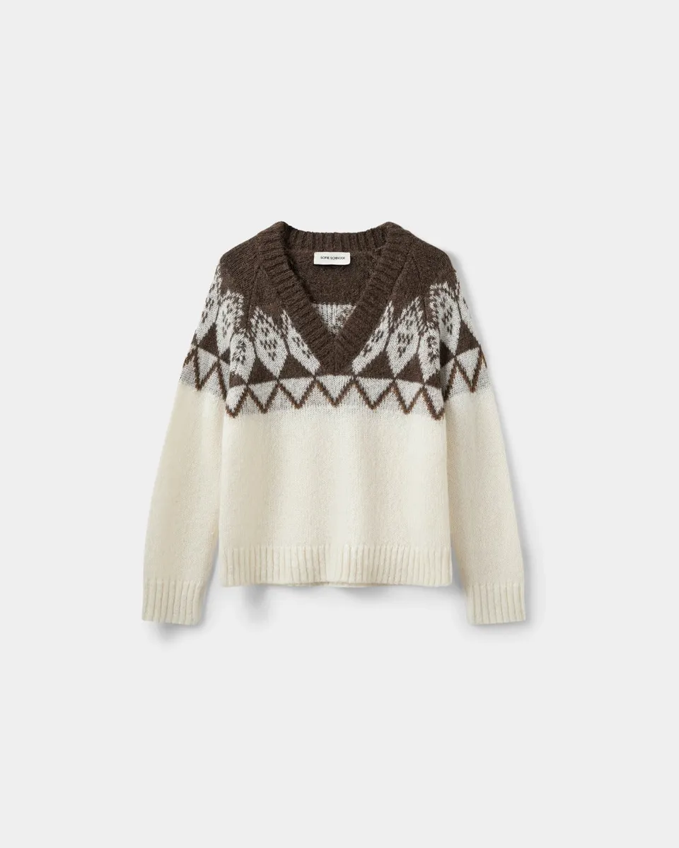 sofie-schnoor-women-allegrasw-pullover-off-white-braun-wolle image 1