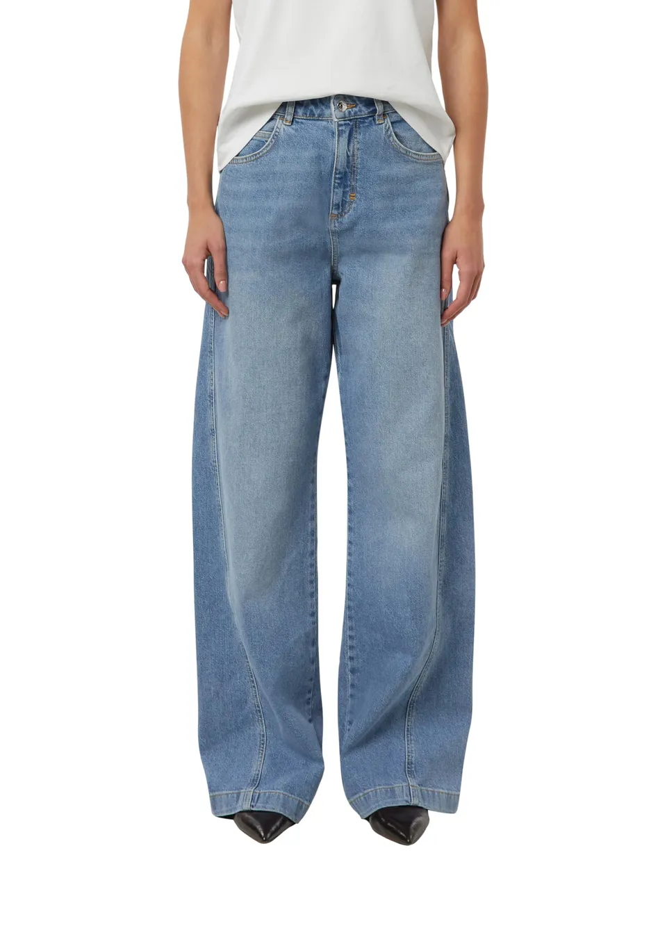 comma-jeans-wide-leg-gr-e-40-extra-high-rise-denim image 1