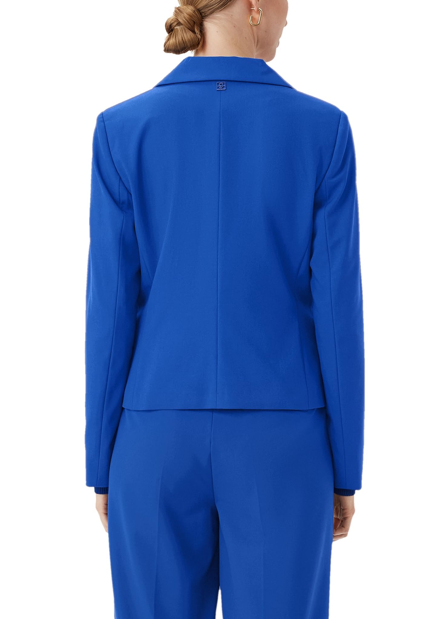 comma-blazer-tailliert-damenblazer-gr-46-ozeanblau image 8