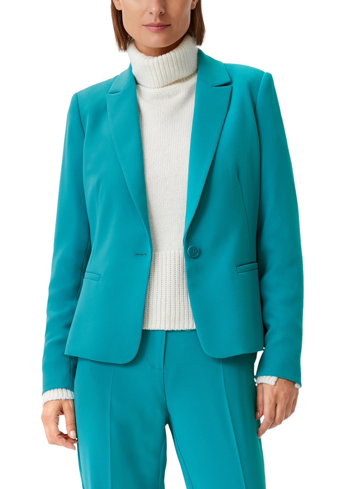 comma-2140424-blazer-gr-e-36-t-rkisblau-polyester image 1