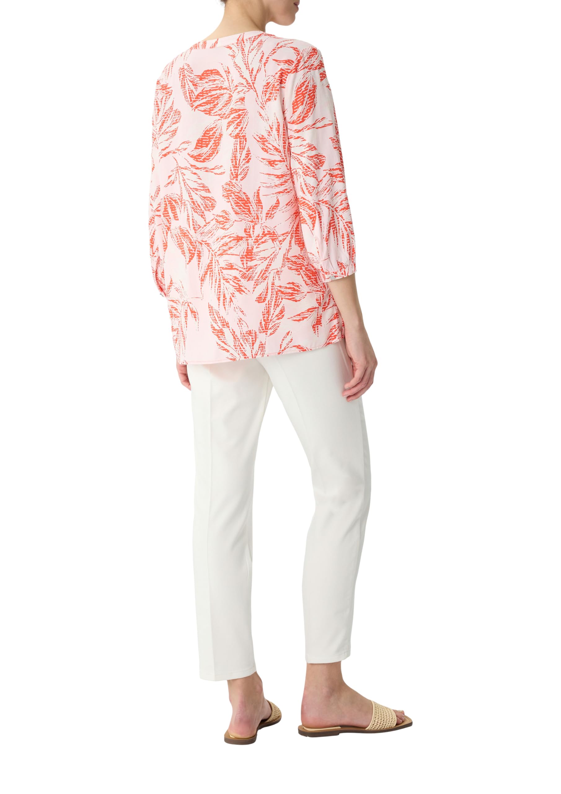 comma-blouses-gemusterte-bluse-mit-3-4-rmeln-damen image 2