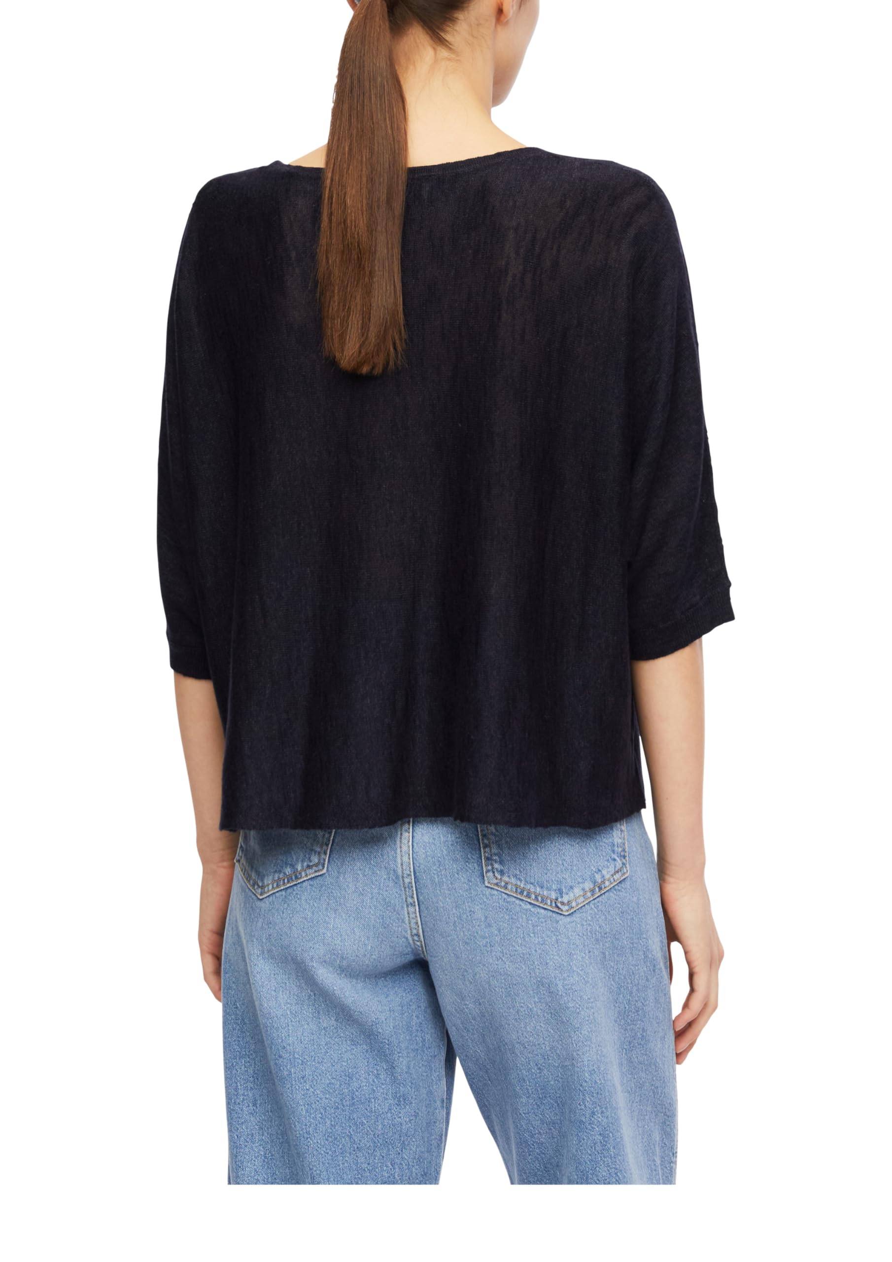 comma-indoor-poncho-leinenmix-fledermaus-gr-s-pullover image 2