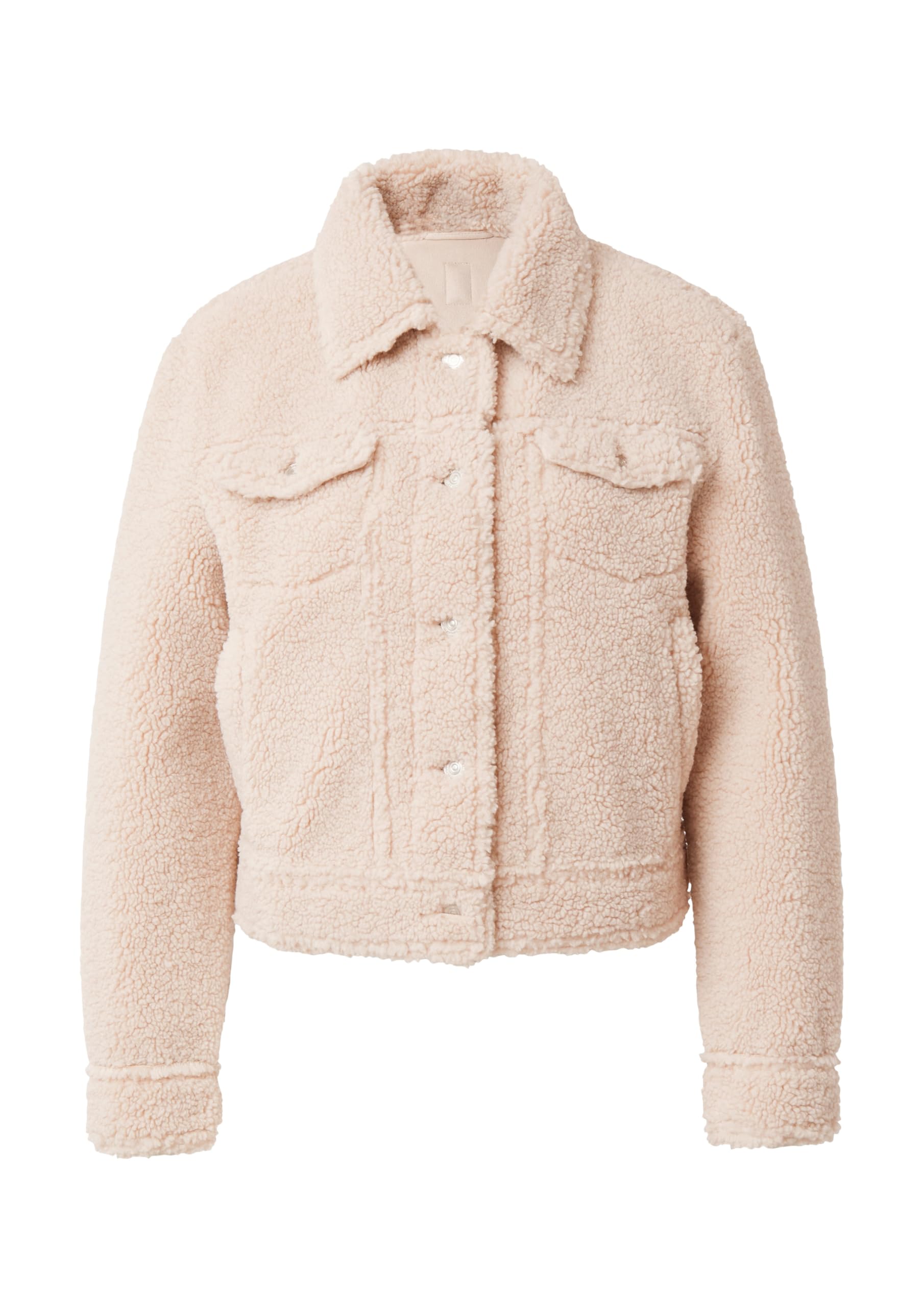 comma-teddy-kurz-jacke-damen-hemdkragen image 4