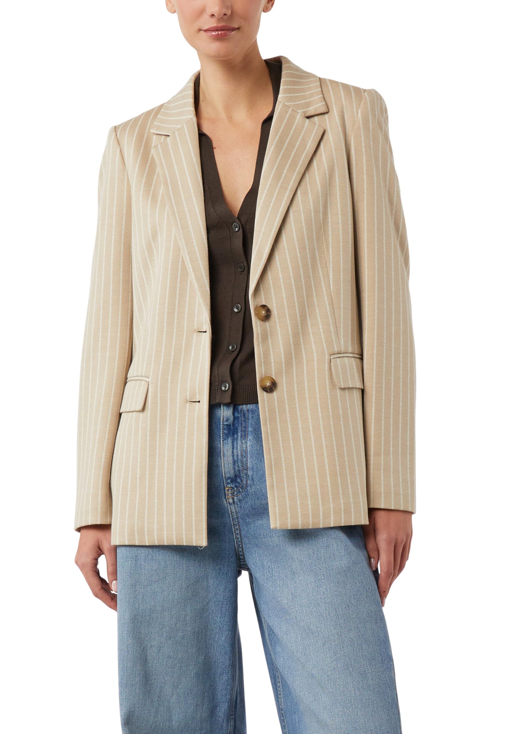 comma-jersey-blazer-nadelstreifen-blazer-f-r-damen image 1
