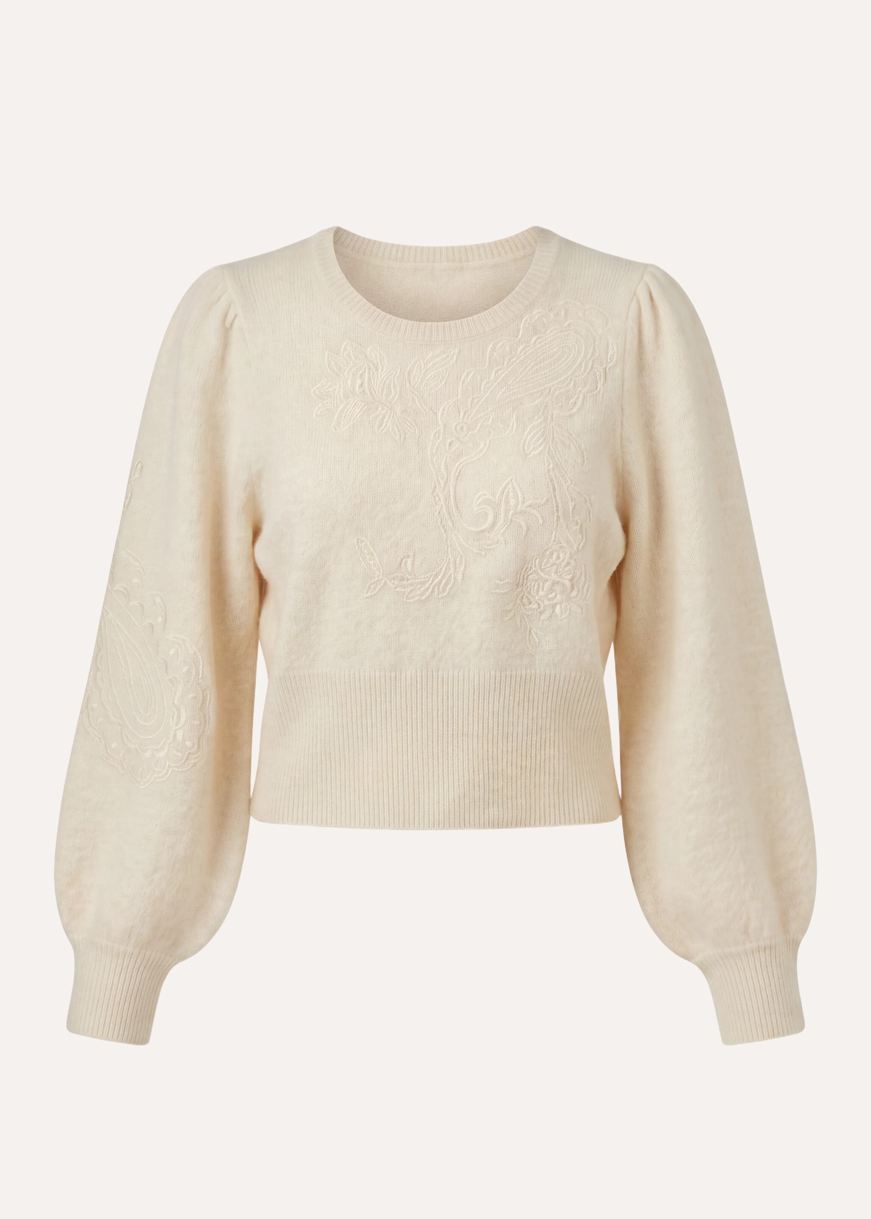 la-f-e-marabout-e-galaxy-pullover-ecru-stick-xs-xl image 6