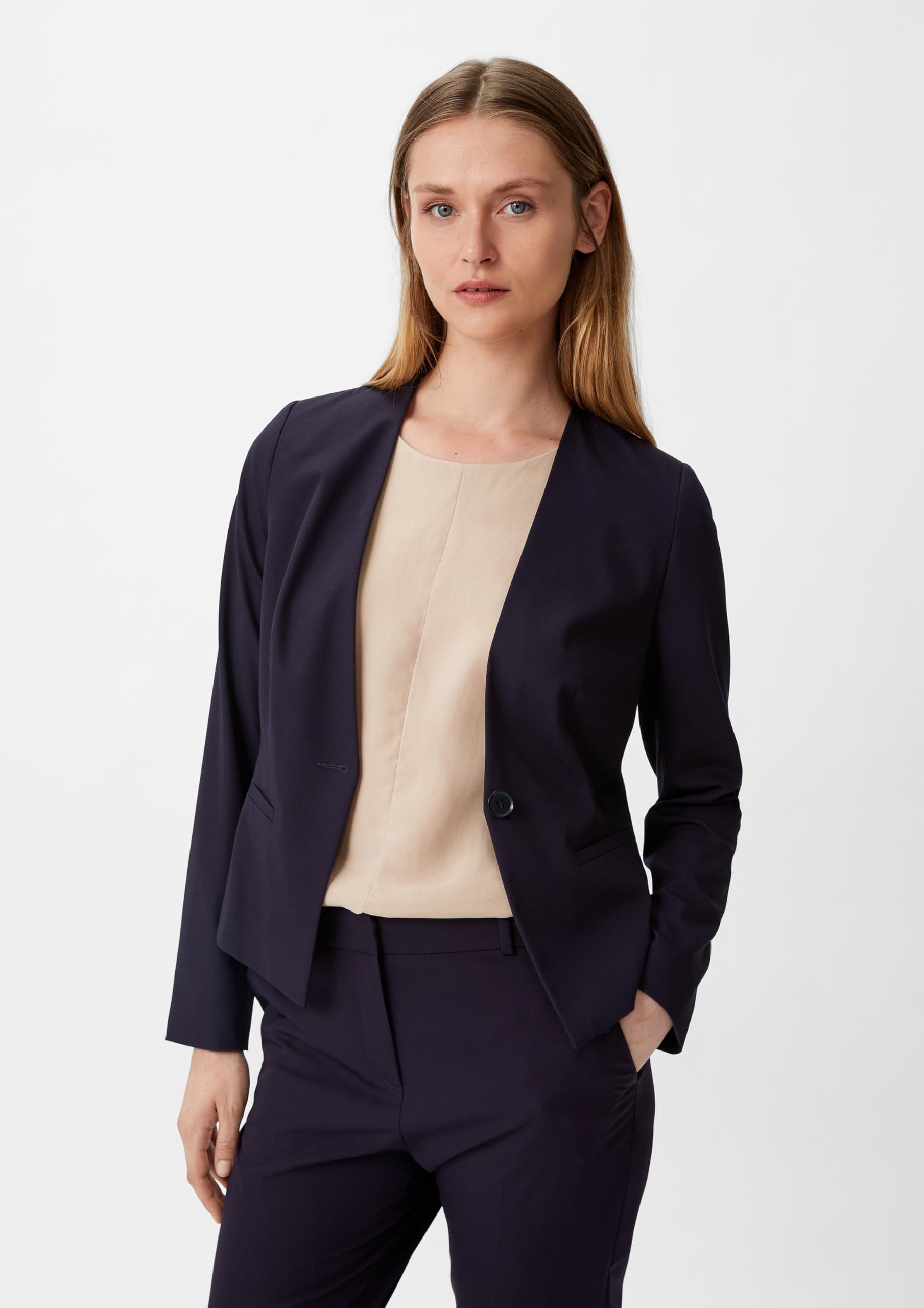 comma-blazer-viskosemix-tailliert-business-blazer image 5