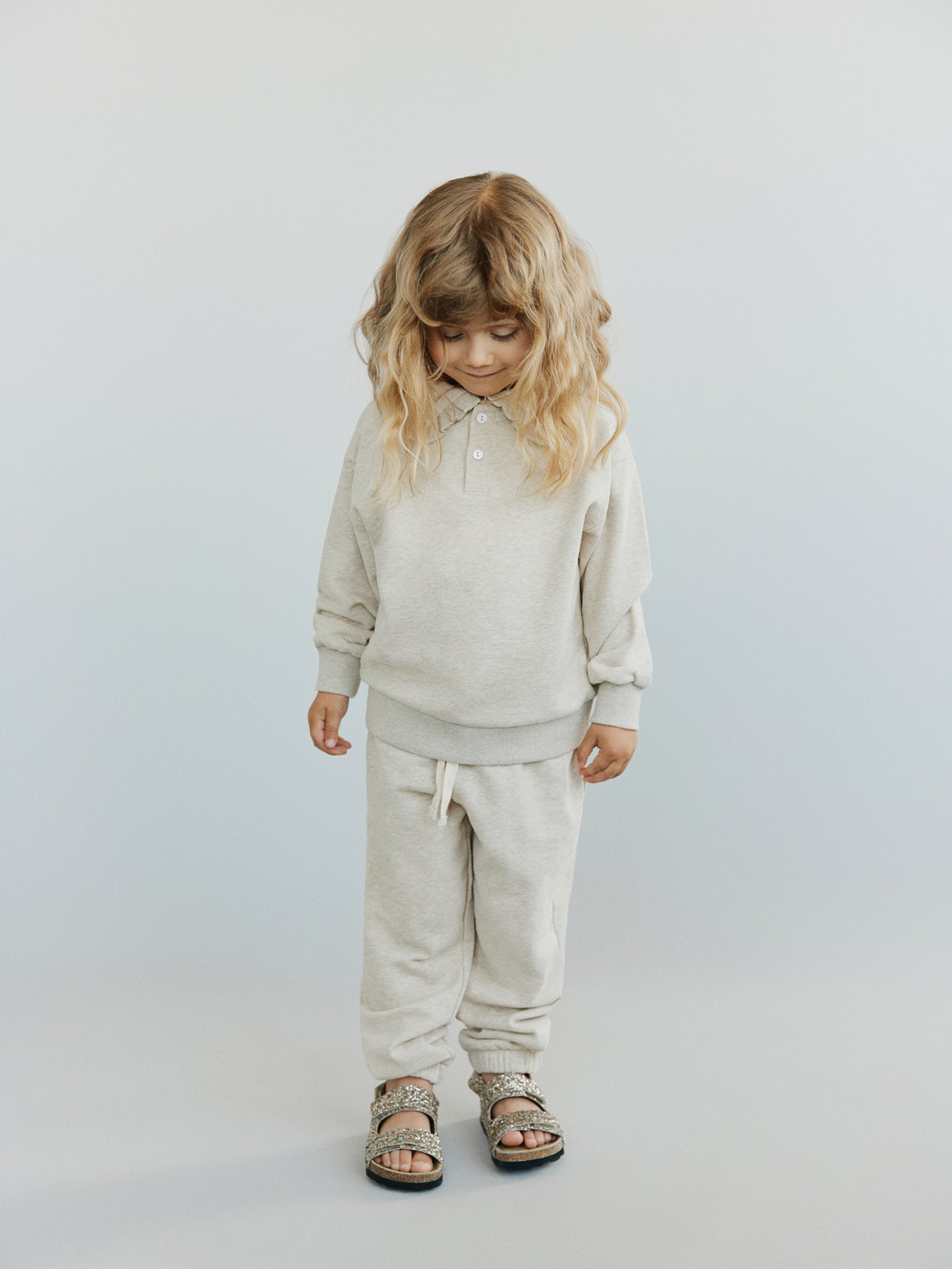sofie-schnoor-kids-eliskb-sweatshirt-beige-melange-m-dchen image 3