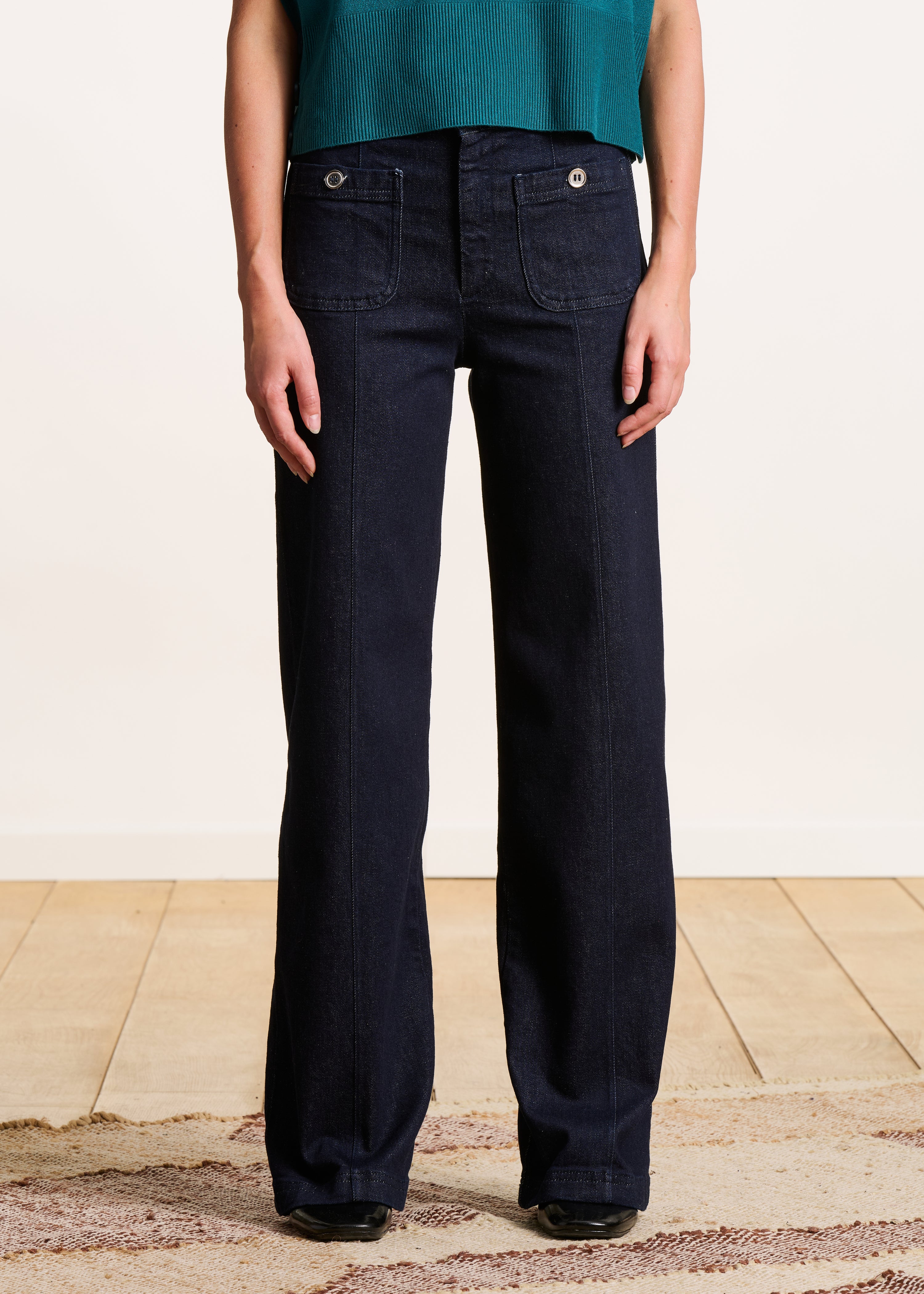 la-f-e-marabout-e-esean-jeans-dunkelblau-bio-baumwolle image 2