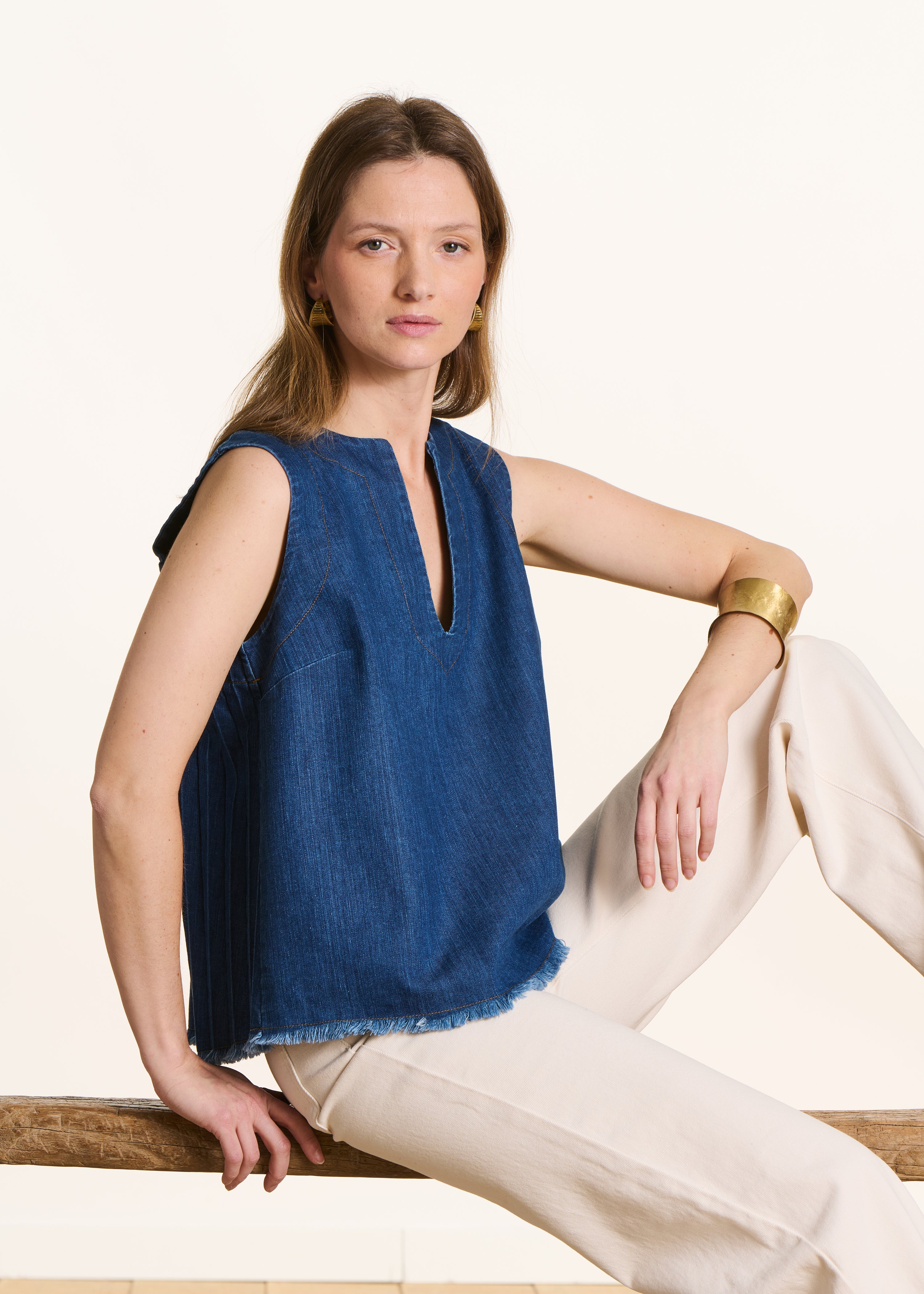 la-f-e-marabout-e-foto-d-jeans-top-blau-rmellos-fransen image 1