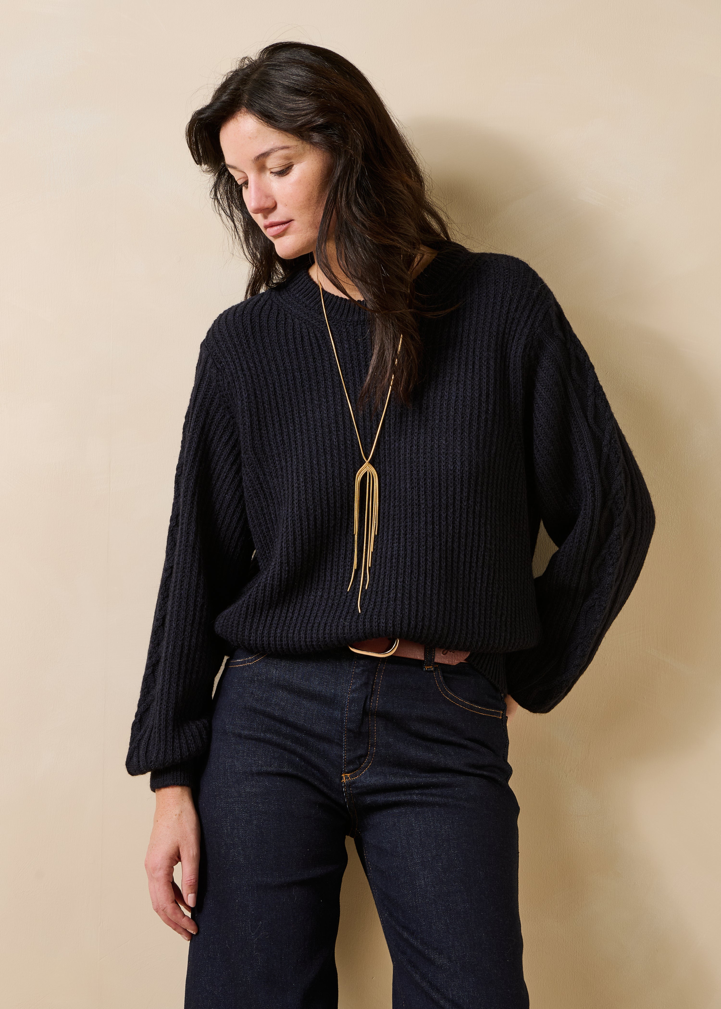 la-f-e-marabout-e-gosco-pullover-marine-wolle-alpaka image 1