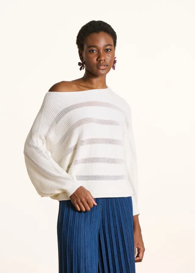 la-f-e-marabout-e-fartac-pullover-wei-cape-kurz image 1