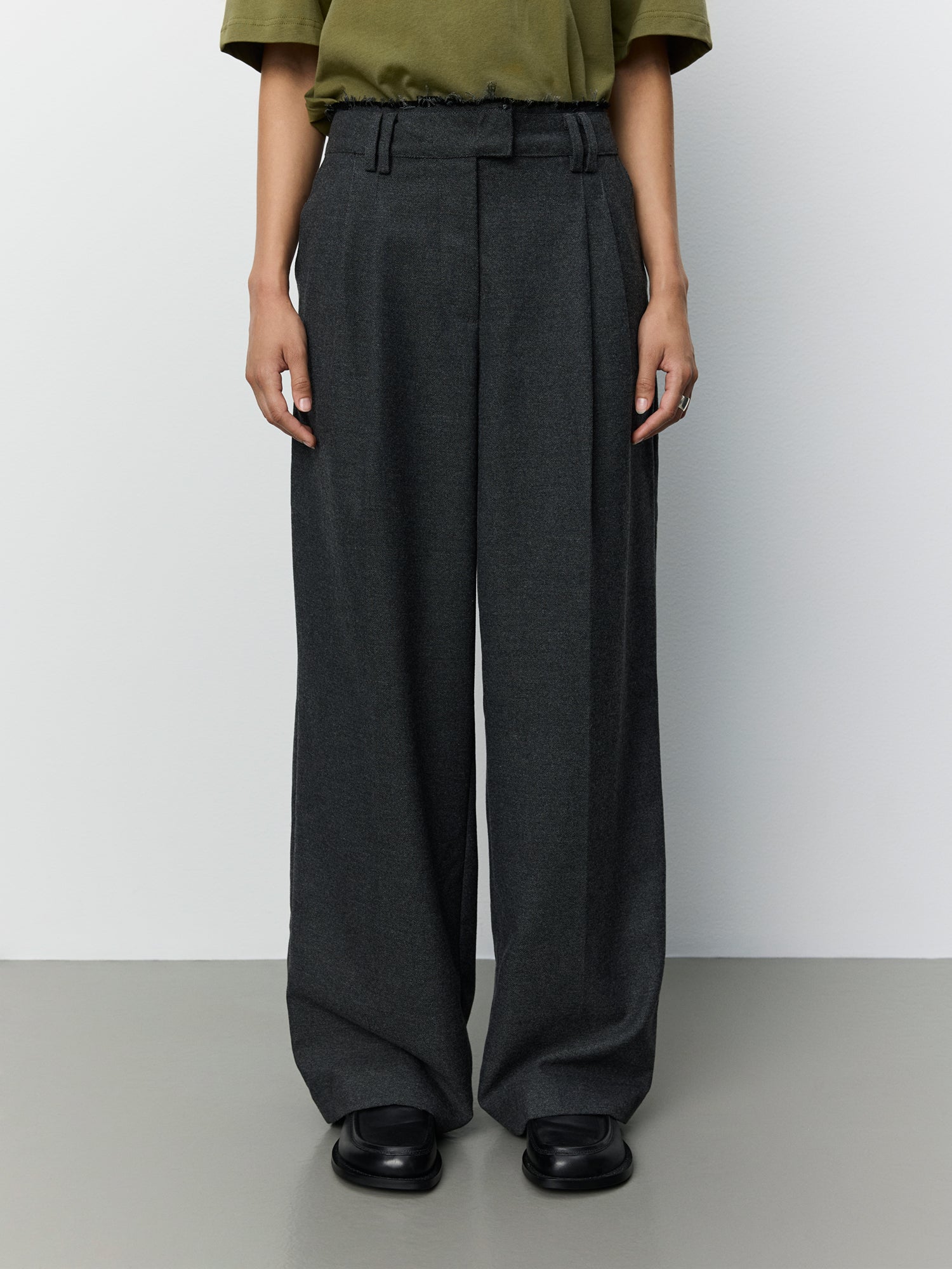 sofie-schnoor-women-kimjasw-hose-dunkelgrau-meliert image 5