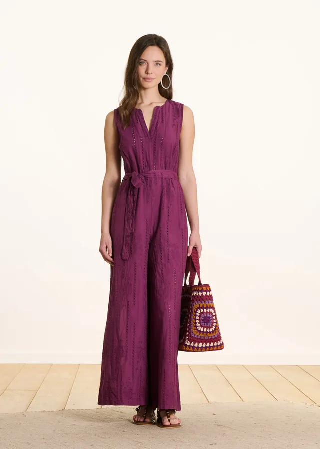 la-f-e-marabout-e-vlomee-jumpsuit-violett-figue-baumwolle image 1