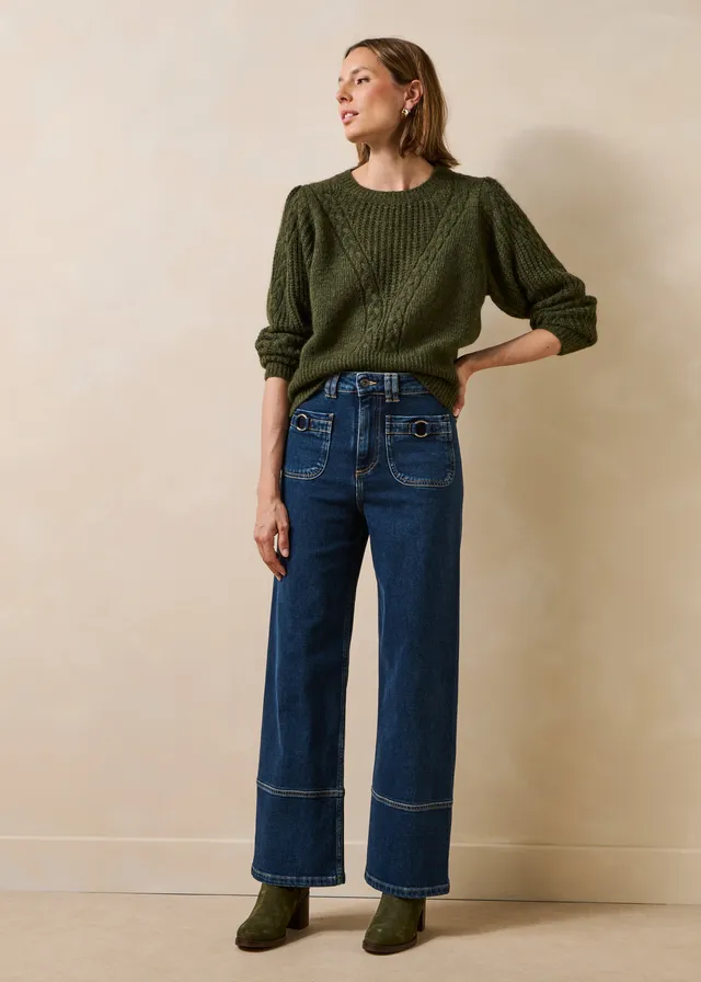 la-f-e-marabout-e-elefan-jeans-blau-bio-baumwolle image 1