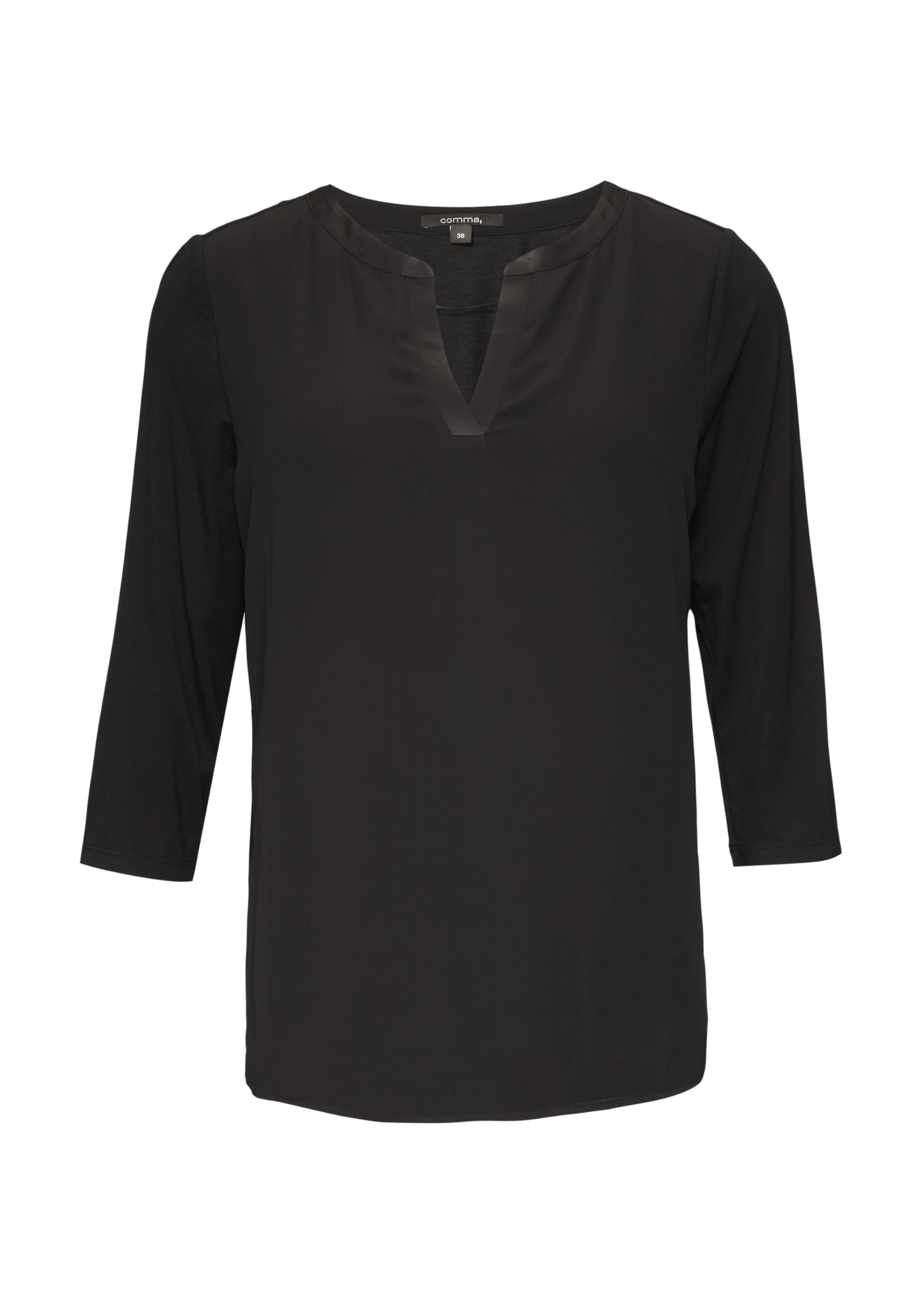 comma-2151665-t-shirt-braun-gr-42-tunika-ausschnitt image 8