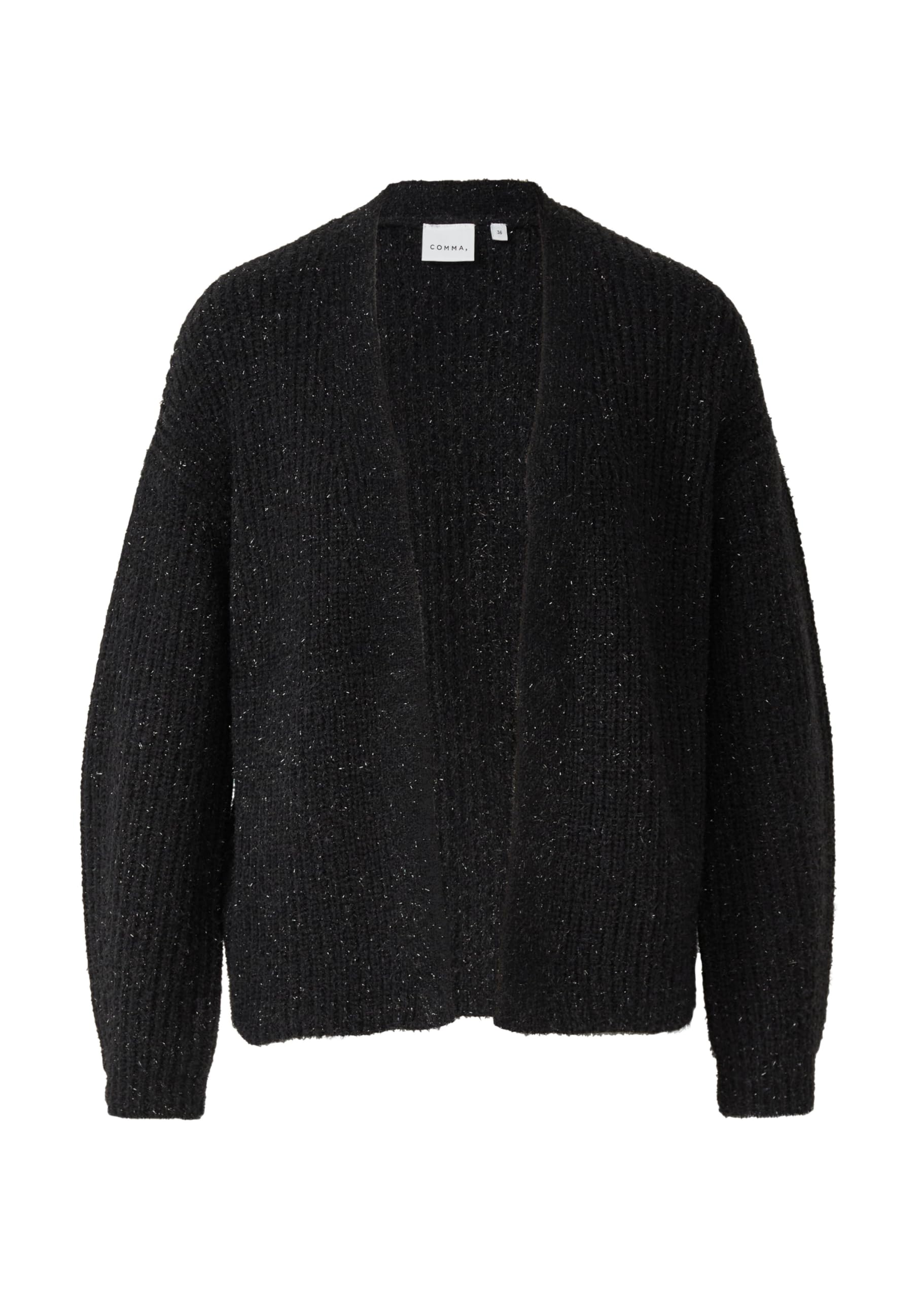 comma-strickcardigan-gr-42-mit-glitzergarn-knopf image 3
