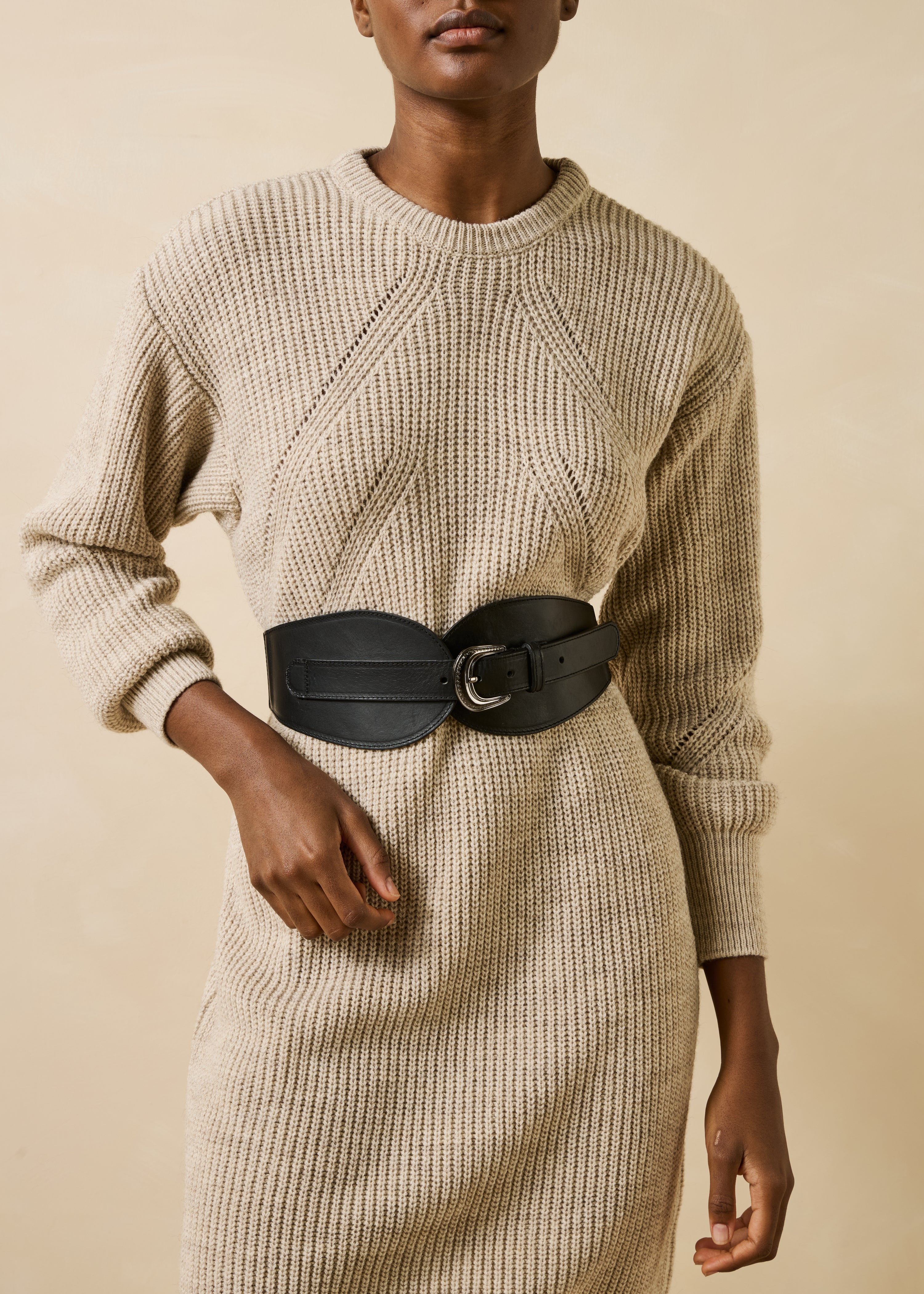 la-f-e-marabout-e-gurmel-g-rtel-schwarz-leder image 3