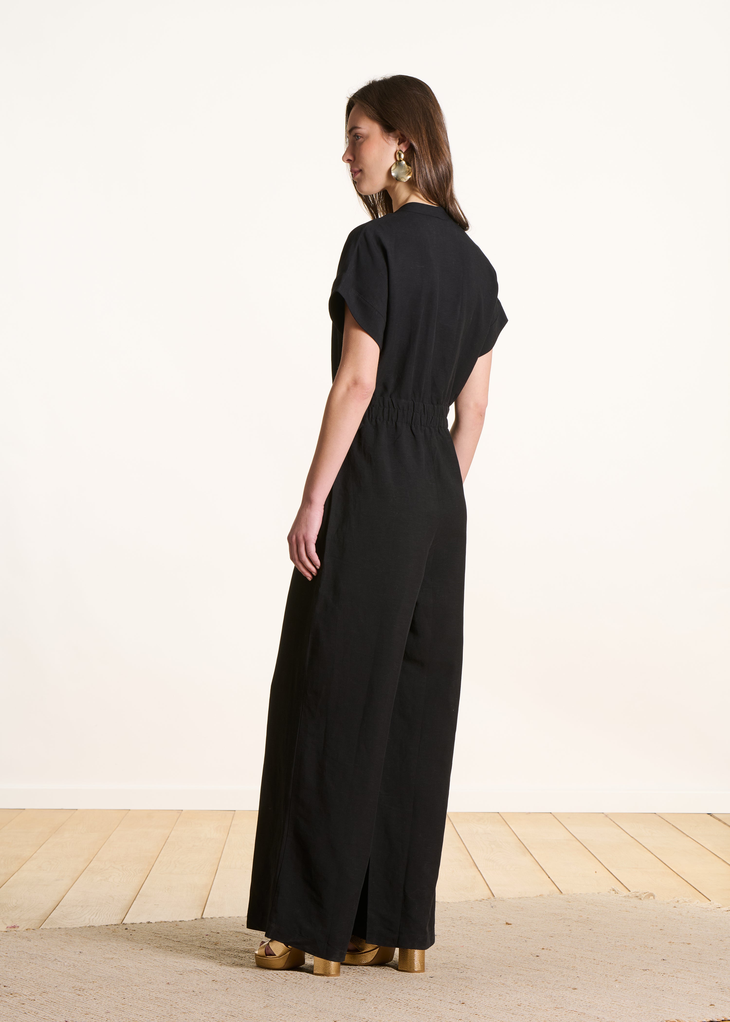 la-f-e-marabout-e-fleurio-overall-schwarz-weit-viskose image 2