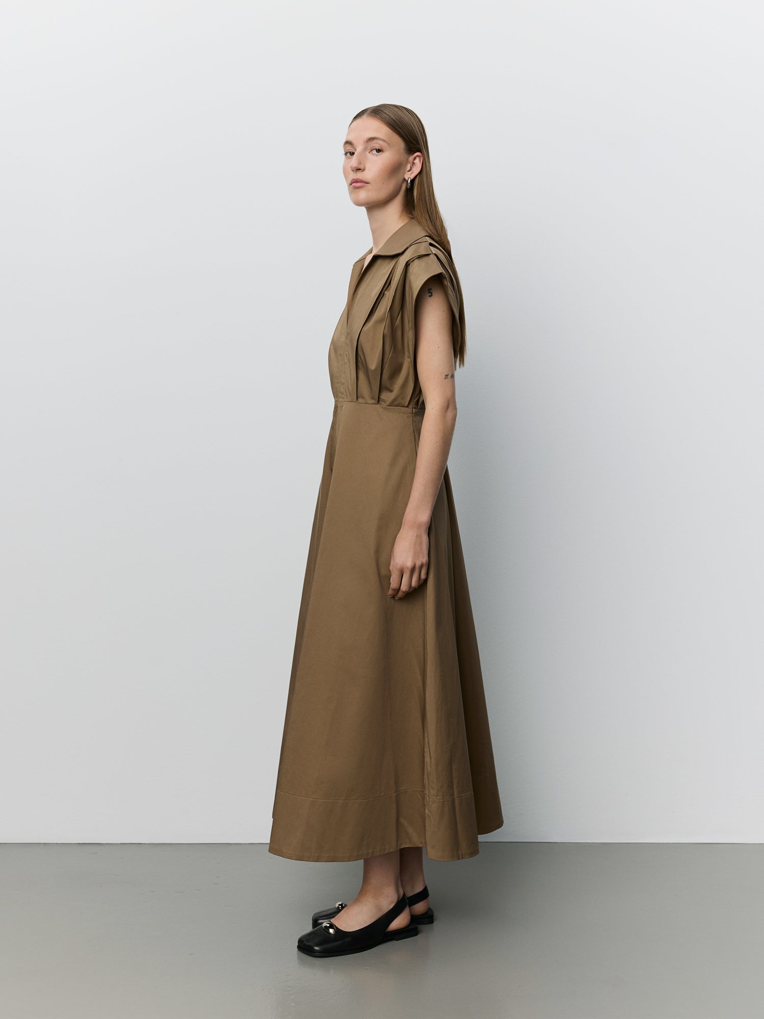 sofie-schnoor-women-minera-maxikleid-middle-brown-baumwolle image 3