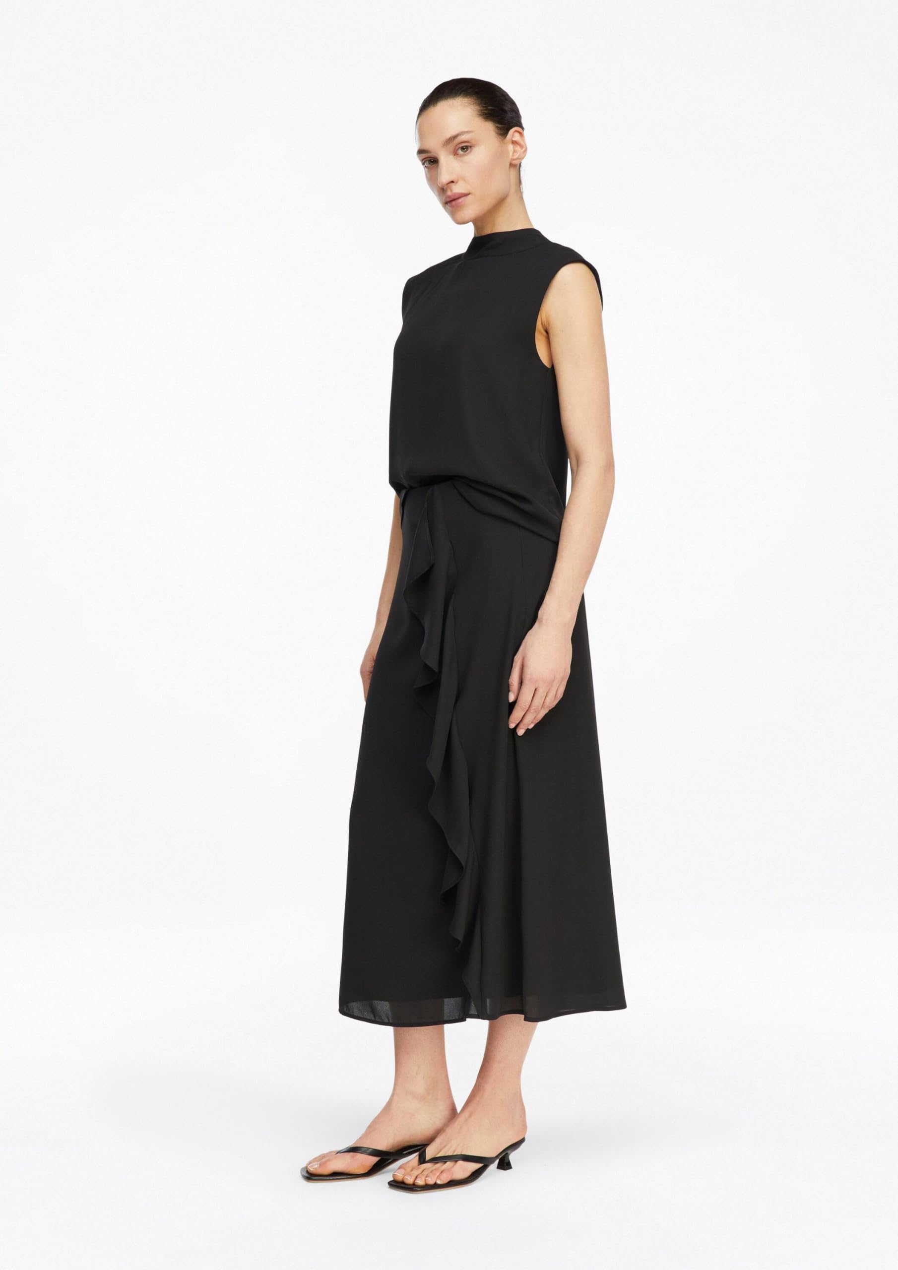 comma-skirts-chiffon-midi-rock-volant-gr-38 image 7