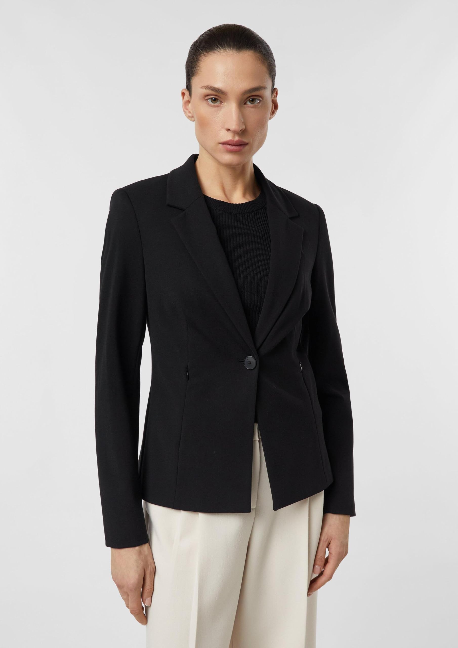 comma-jersey-blazer-tailliert-navy-5976-business image 5