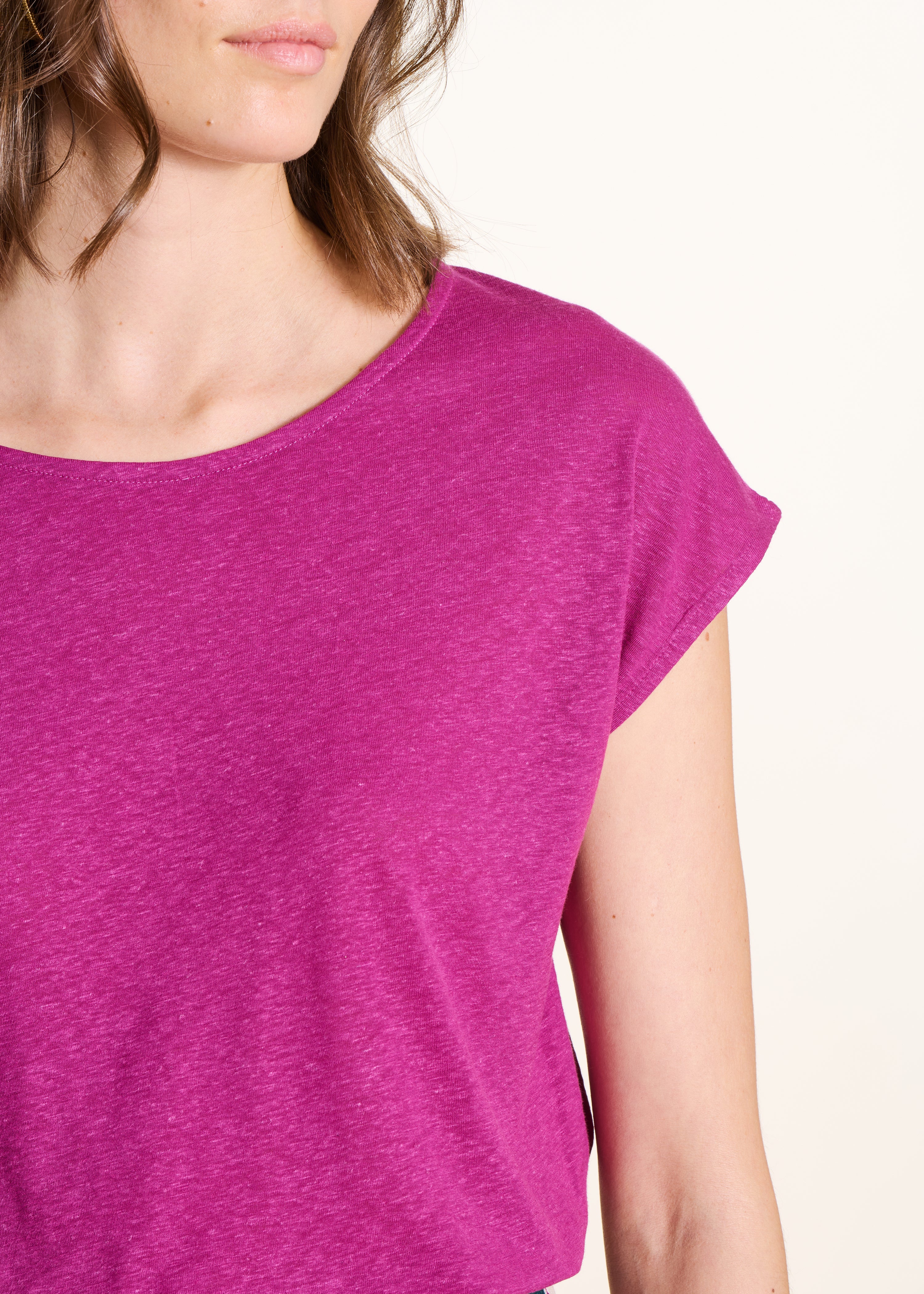 la-f-e-marabout-e-virano-t-shirt-lyocell-fuchsia image 5