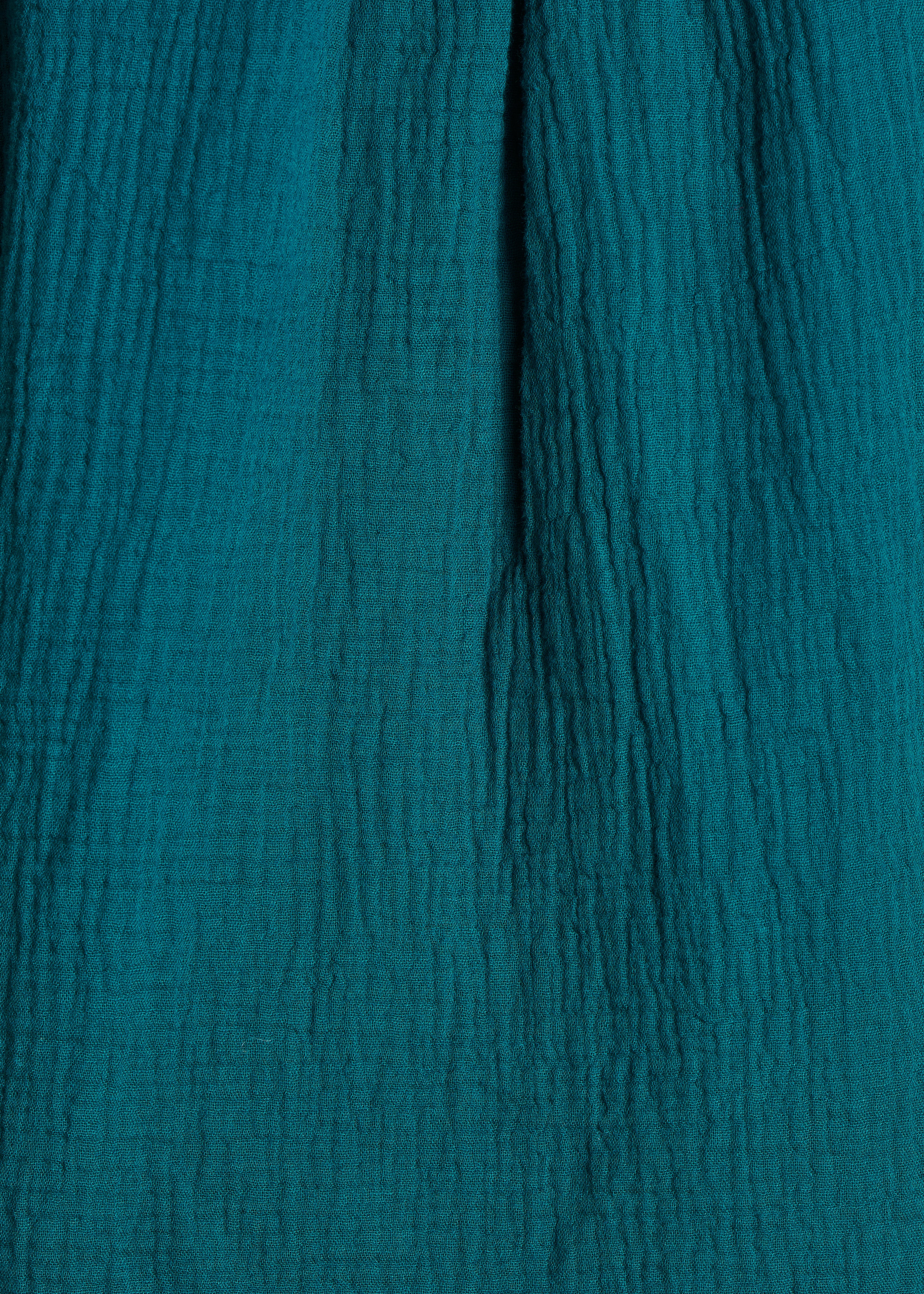 la-f-e-marabout-e-daby-bluse-blau-bio-baumwolle-kurz image 4