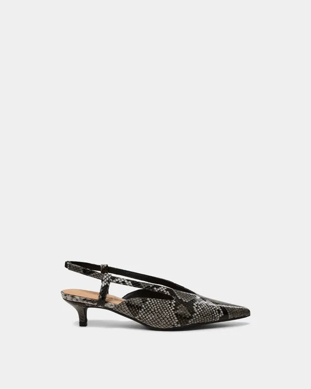 sofie-schnoor-rillsw-stiletto-dunkelgrau-snake image 1