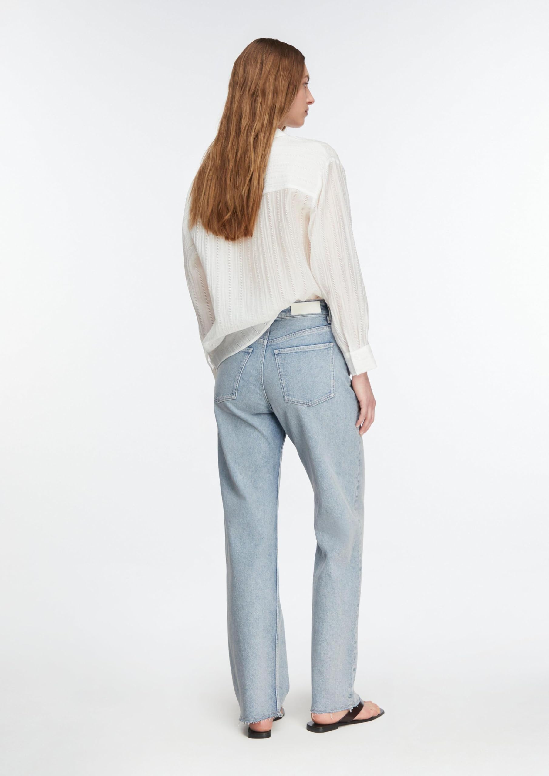 comma-jeans-high-rise-straight-gr-e-36-ausgefranst image 8