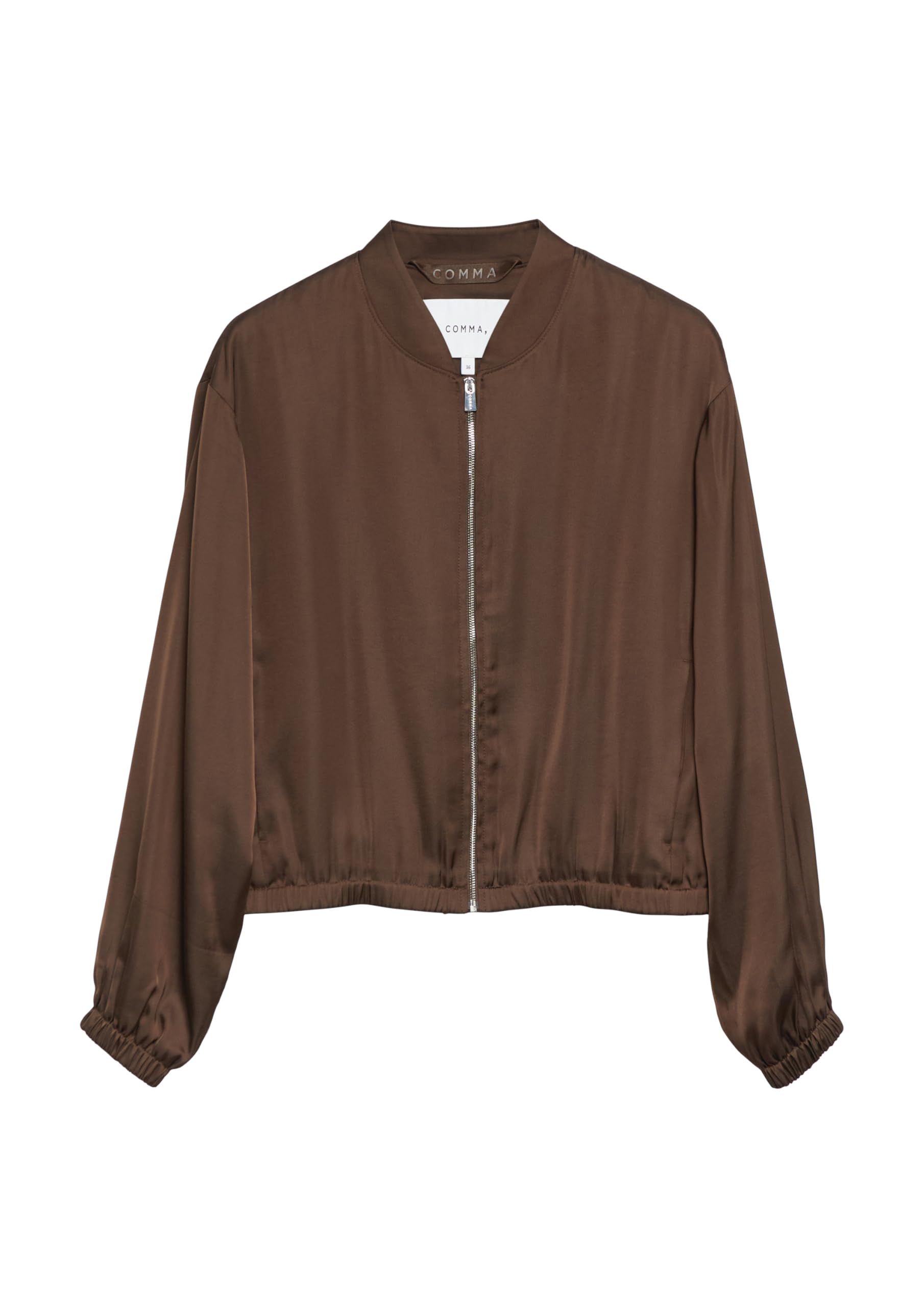 comma-blousonjacke-satin-gr-42-bomberkragen image 4