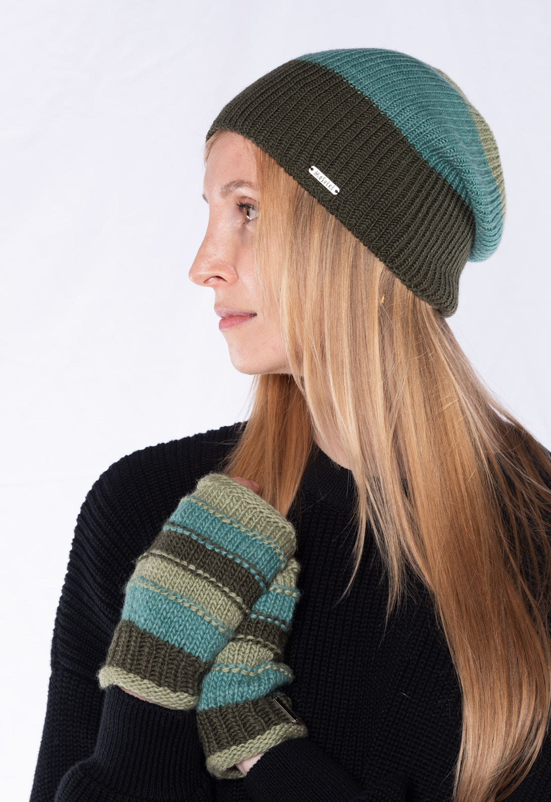 moshiki-candy-amrik-strickbeanie-m-tze-wolle-black-grey image 7