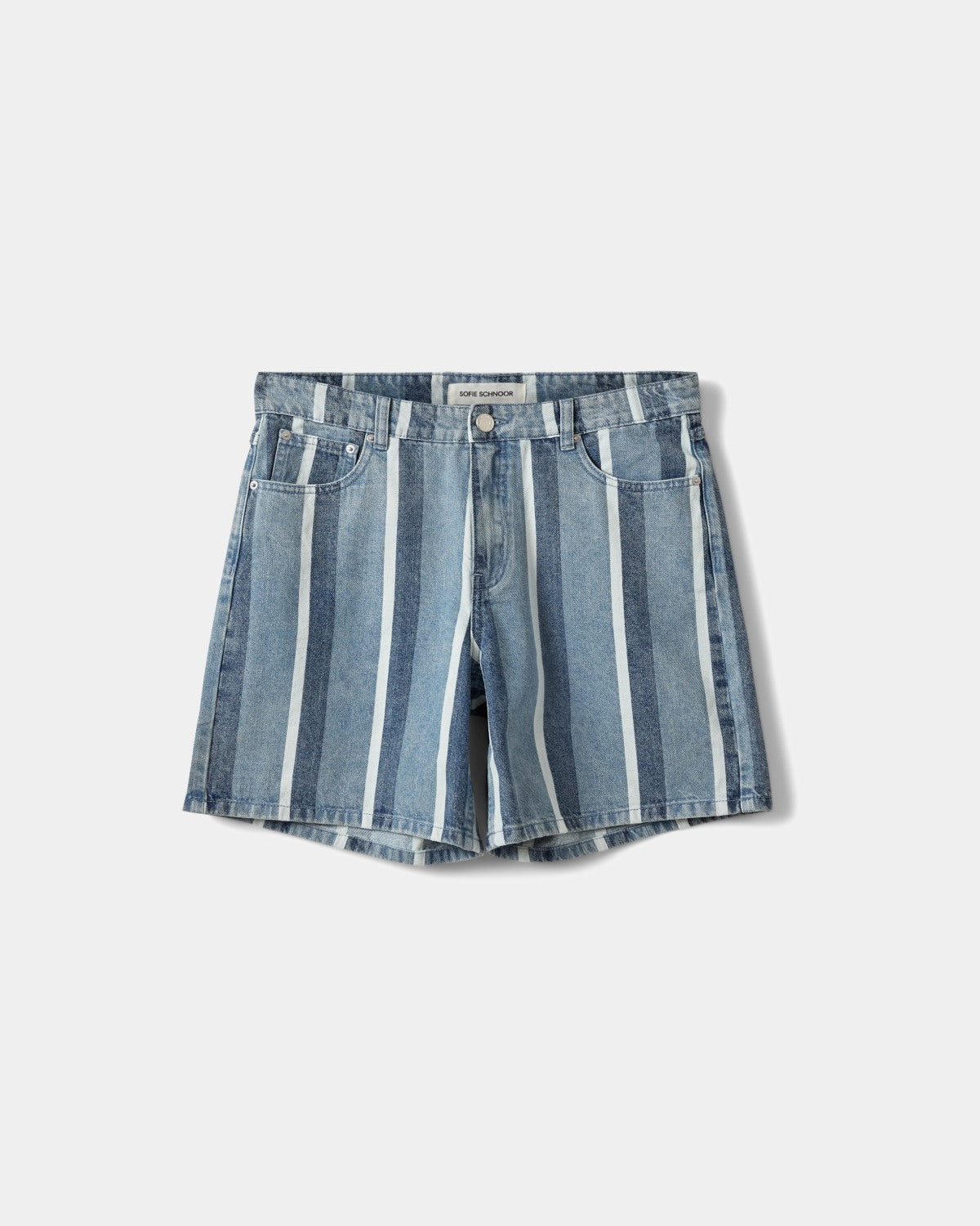 sofie-schnoor-women-ozilasw-shorts-blau-gestreift-baumwolle image 1
