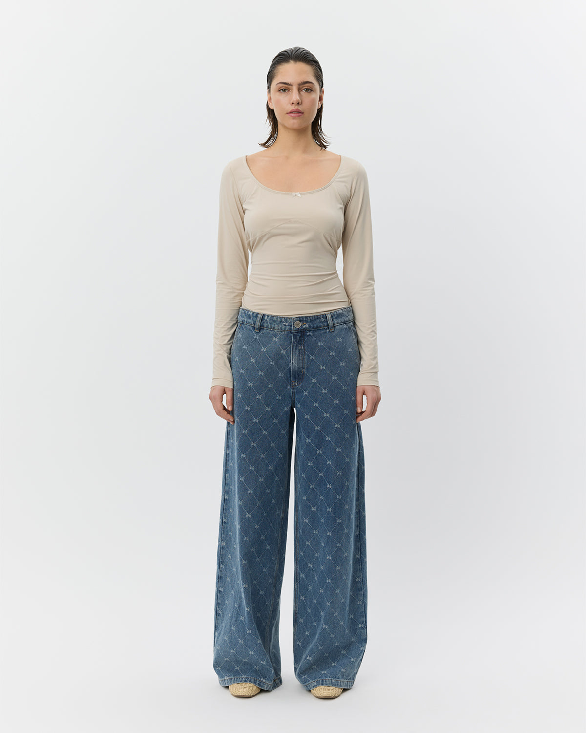 sofie-schnoor-women-victoriasw-langarmshirt-light-sand image 2