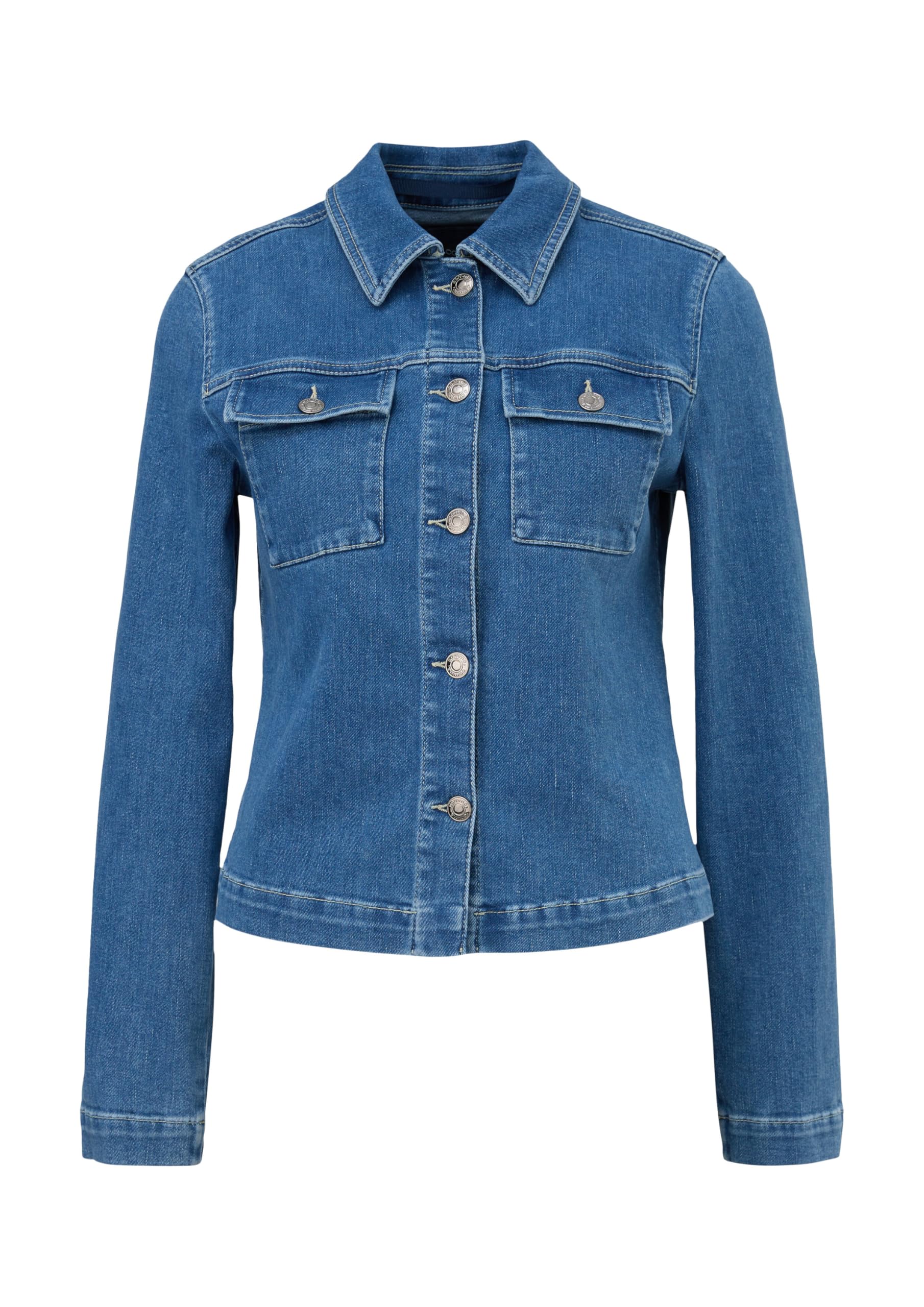 comma-jeansjacke-baumwollmix-jacke-blau image 4