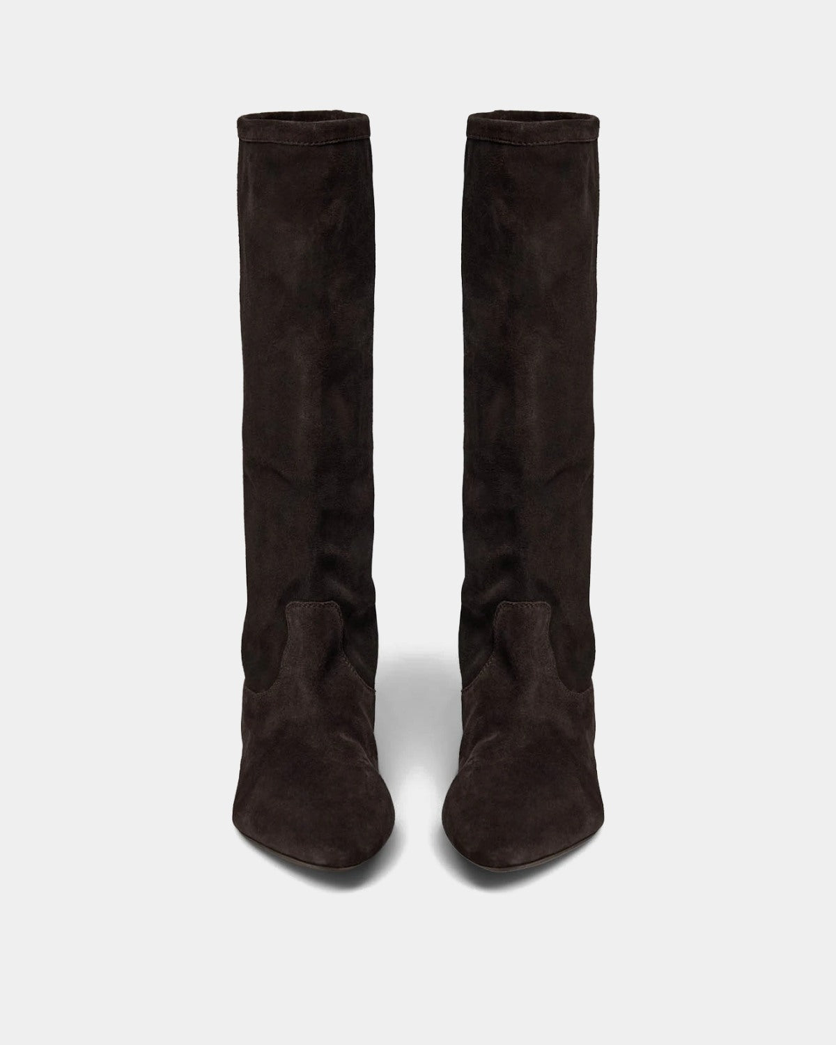 sofie-schnoor-women-kaynasw-suede-boot-velours-dunkelbraun image 3