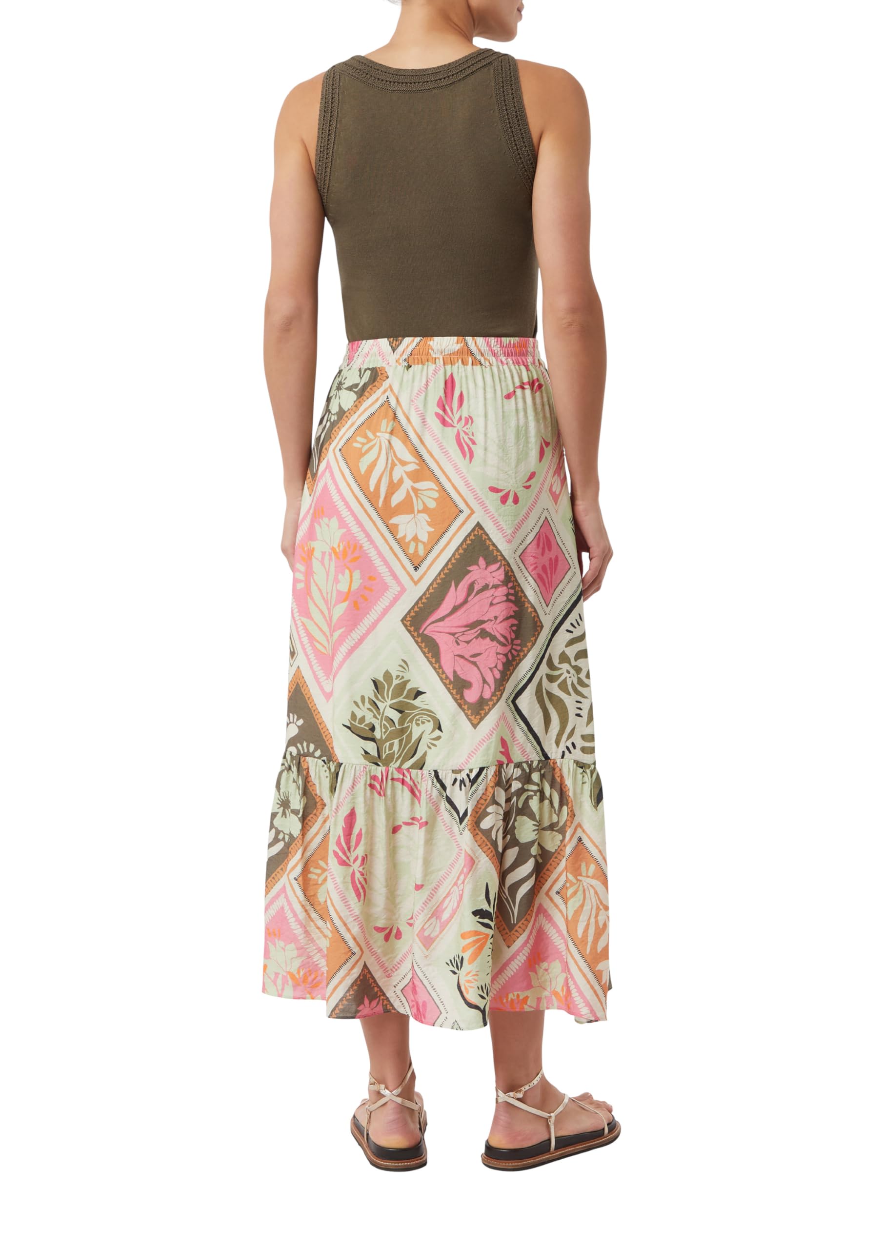 comma-maxi-rock-aop-muster-lang-damen image 2