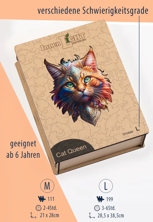 moshiki-cat-queen-holzpuzzle-katze-gr-e-m-gr-ne-augen image 1
