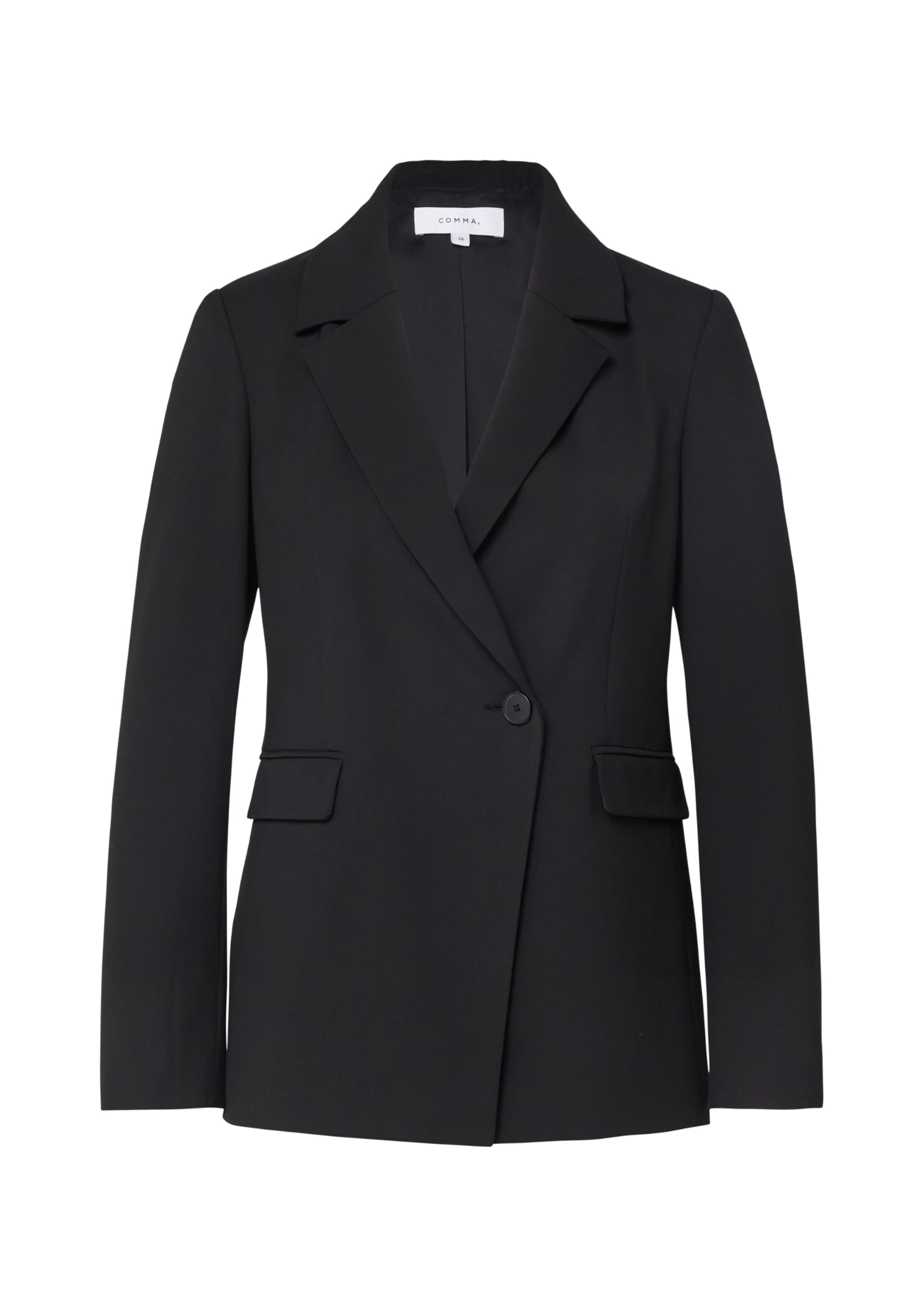 comma-blazer-viskosemix-tailliert-regular-fit image 3
