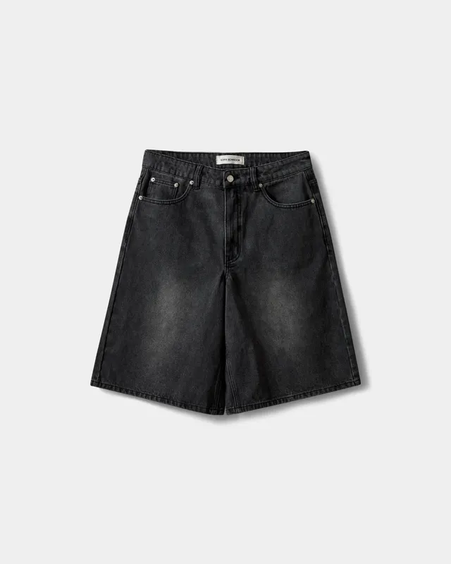 sofie-schnoor-women-stokesw-shorts-washed-black-denim-100-baumwolle image 1