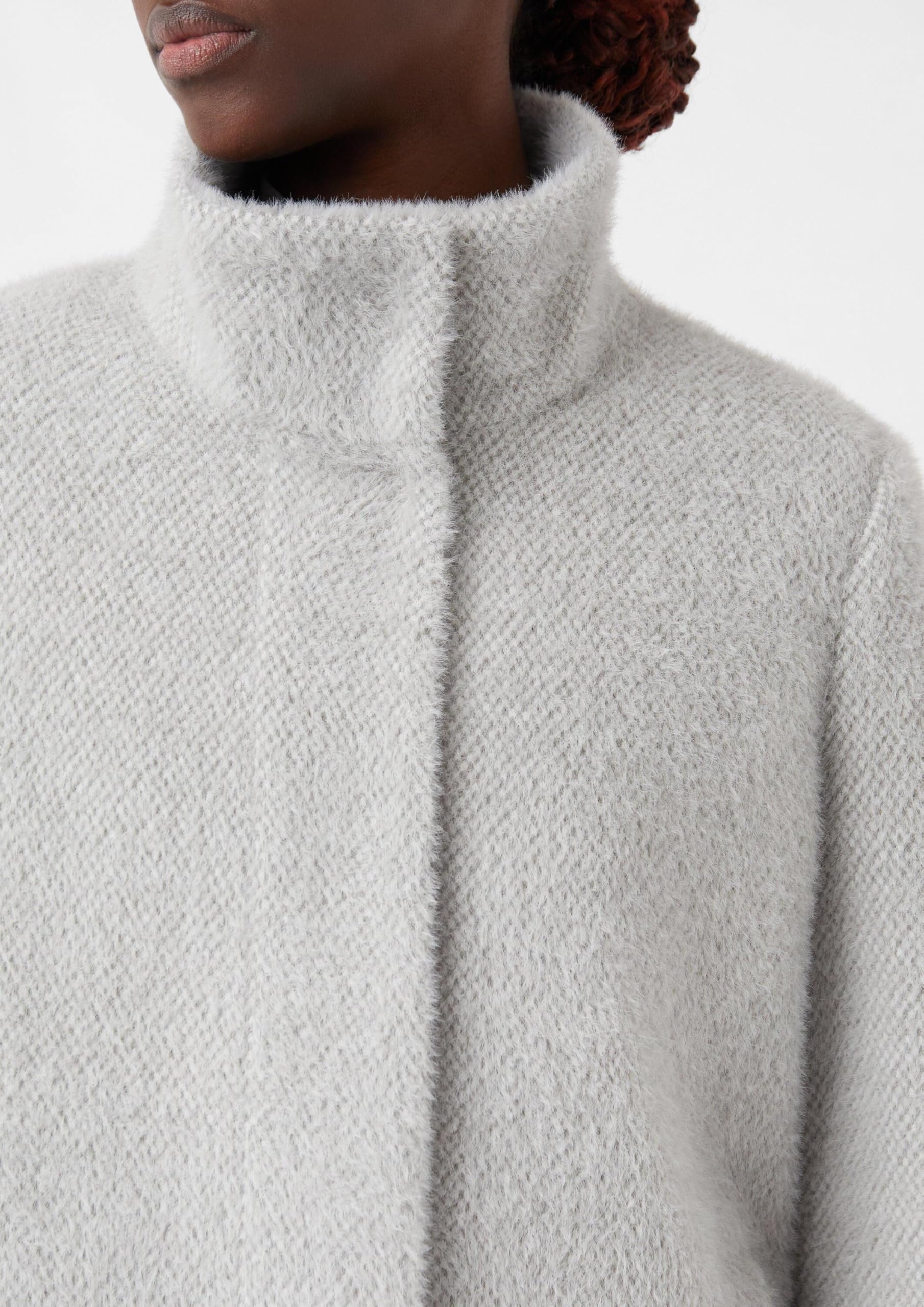 comma-cape-teddy-jacke-damen-gr-42-knopfleiste image 5