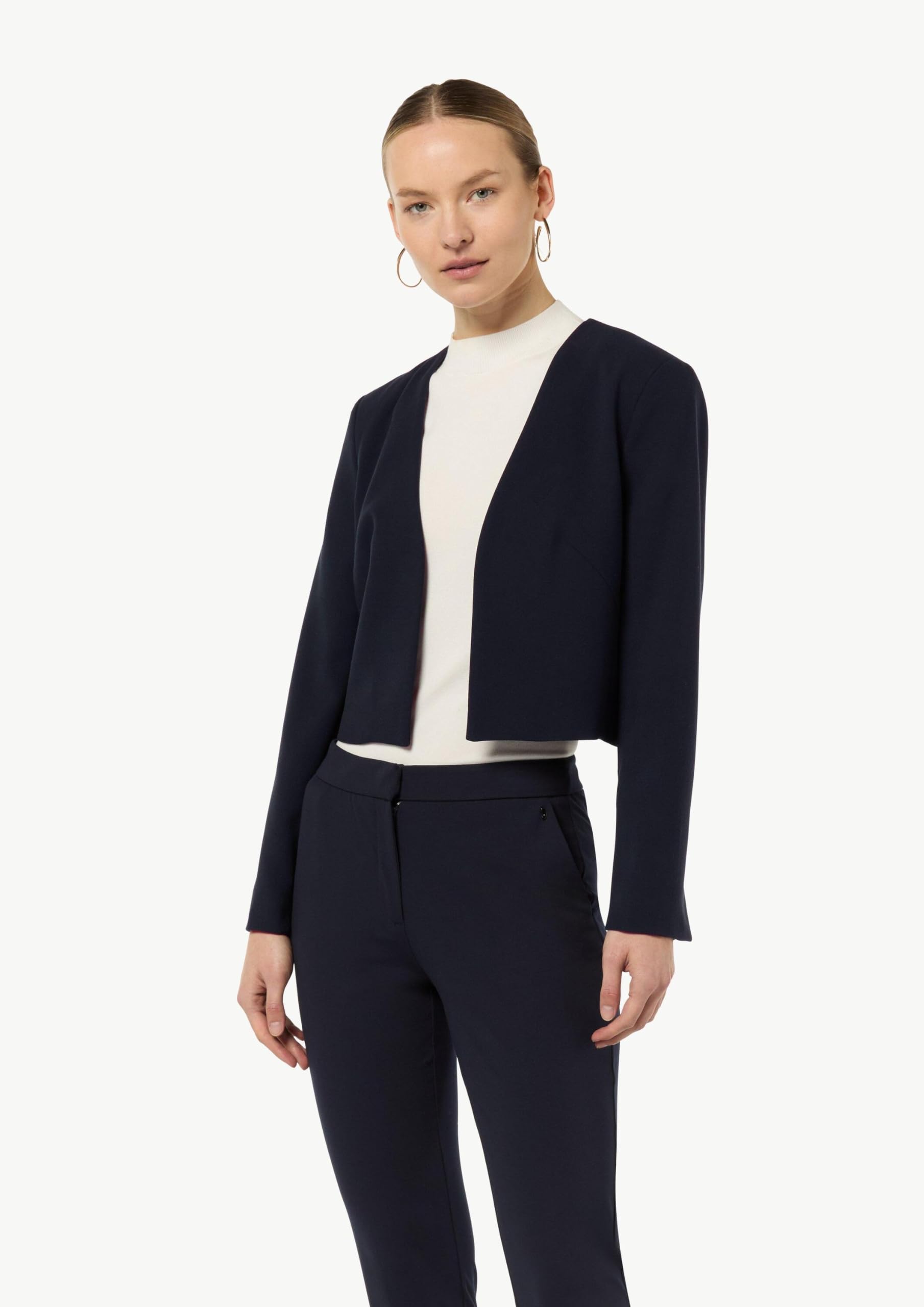 comma-bolero-taftfutter-blau-jacke-gr-40 image 6