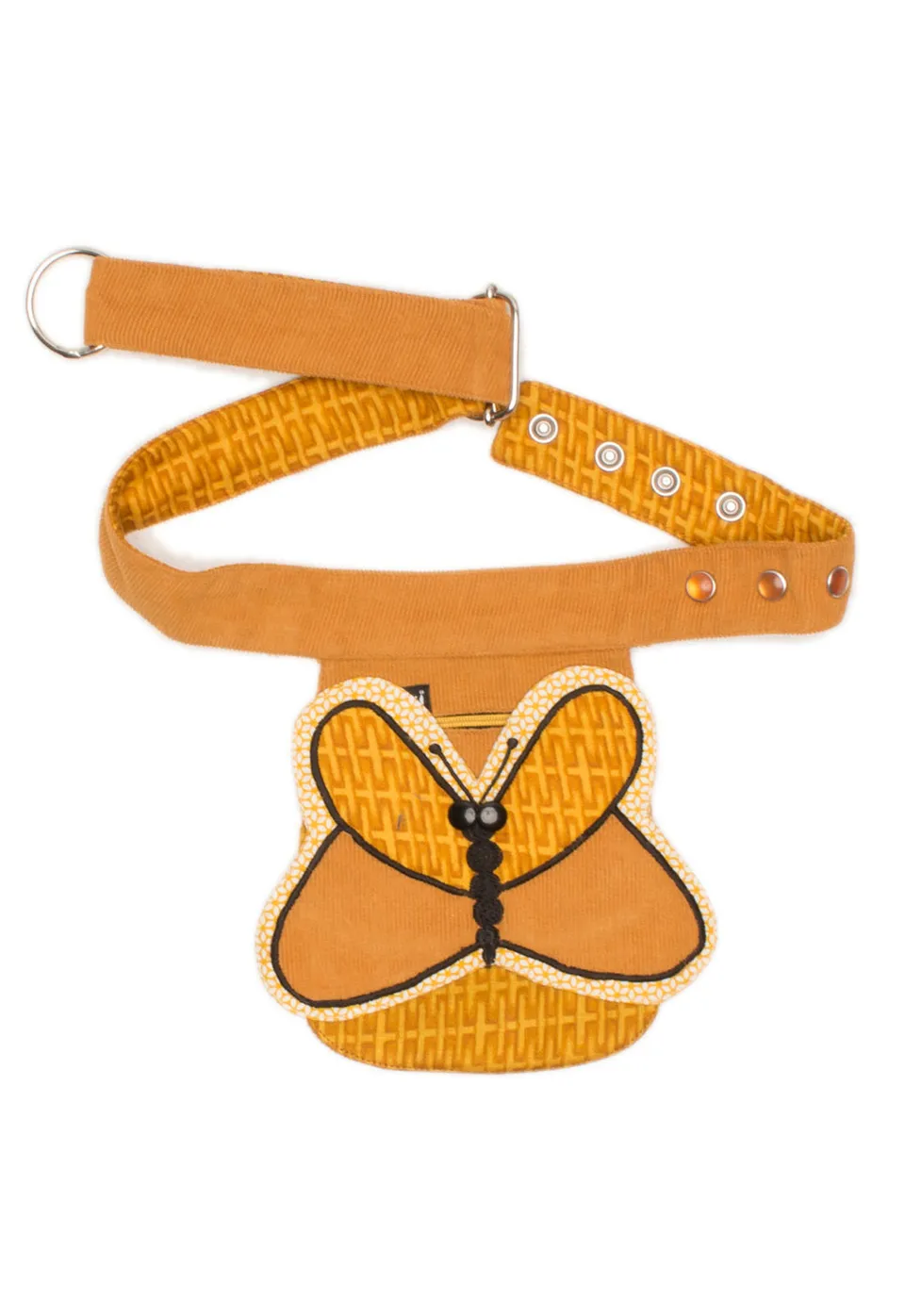 moshiki-side-pocket-kids-1-g-rteltasche-butterfly-baumwolle image 1