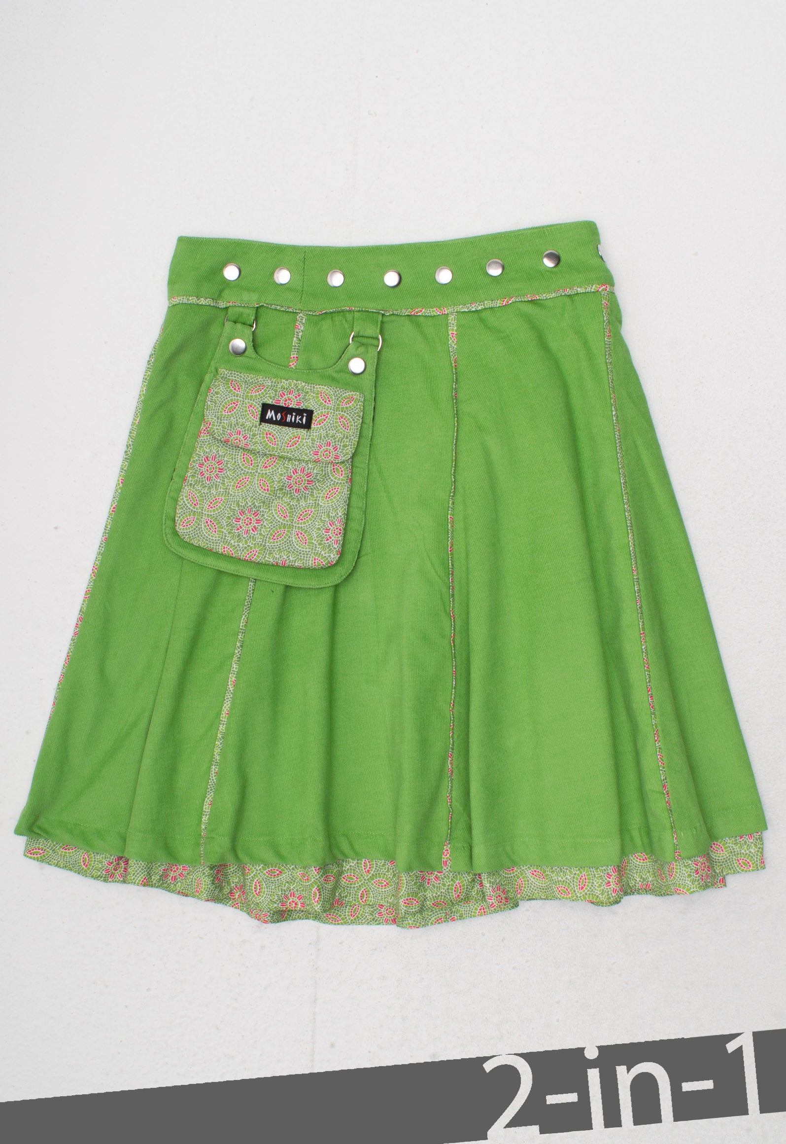 moshiki-hot-cookie-33-cord-55cm-wickelrock-baumwolle-wendbar image 2