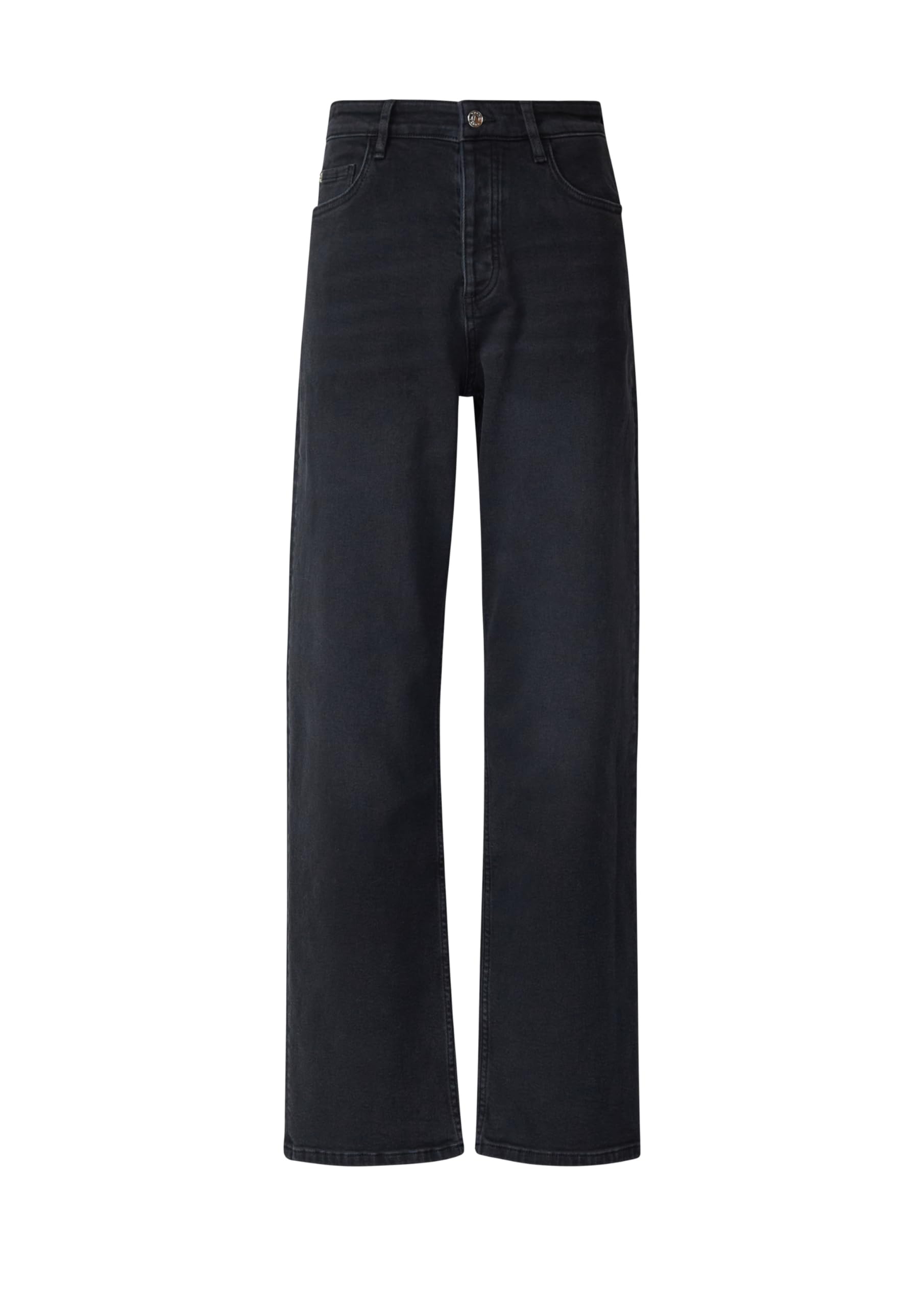 comma-jeans-high-rise-straight-leg-jeans-schwarz-gr-42 image 3