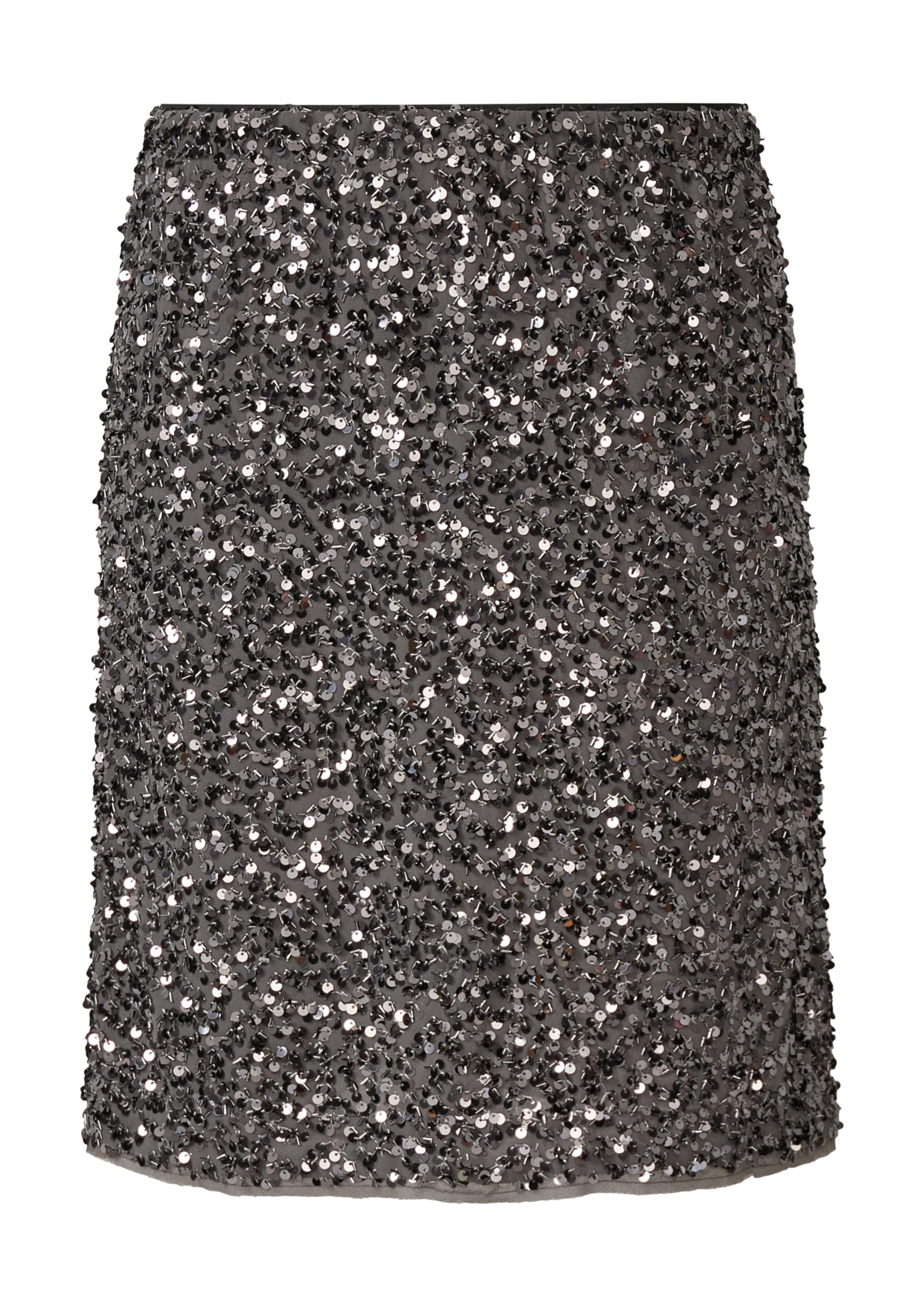 comma-skirts-paillettenrock-mini-schwarz-gr-38 image 3
