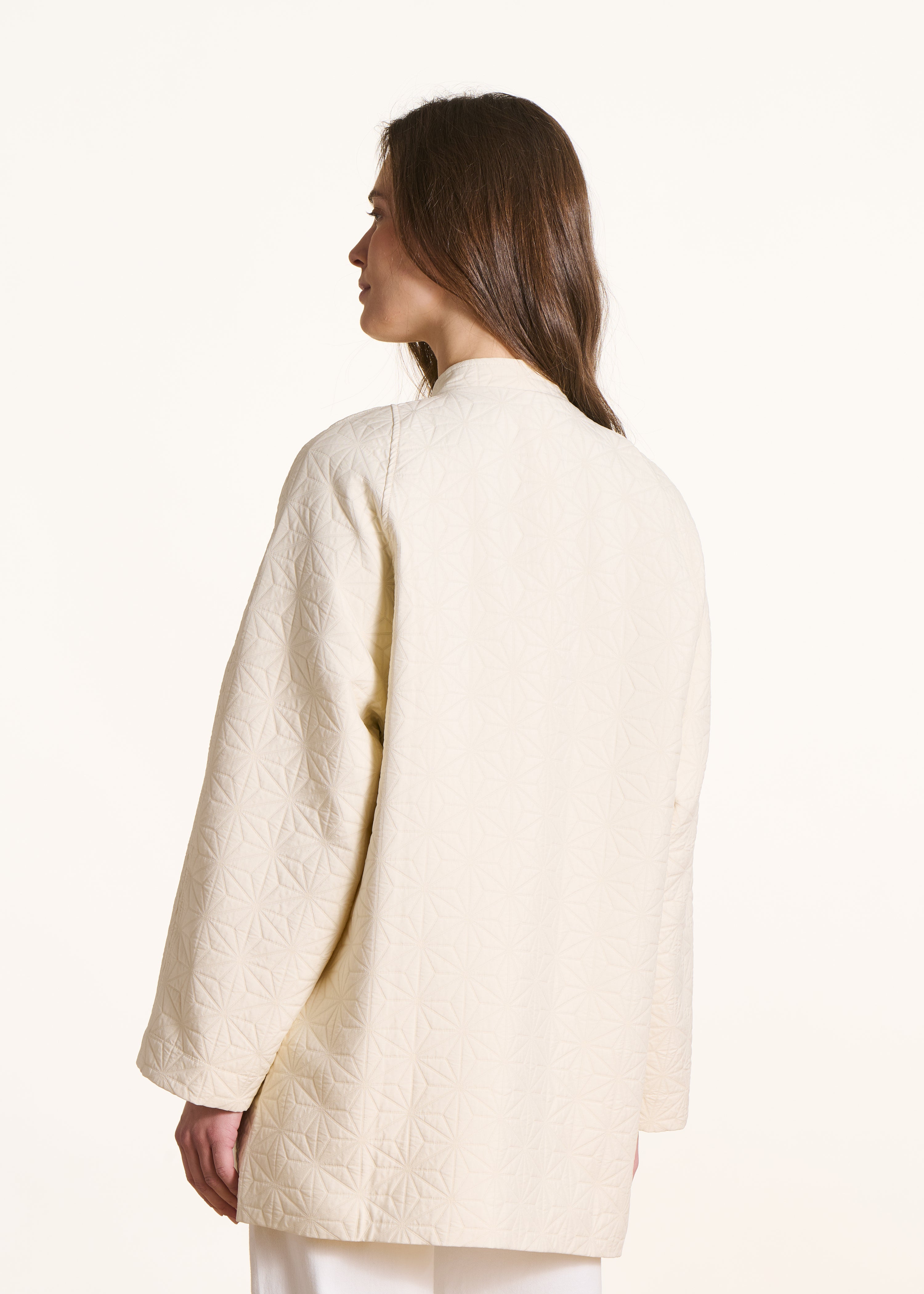 la-f-e-marabout-e-filori-3-4-mantel-jacquard-ecru image 3
